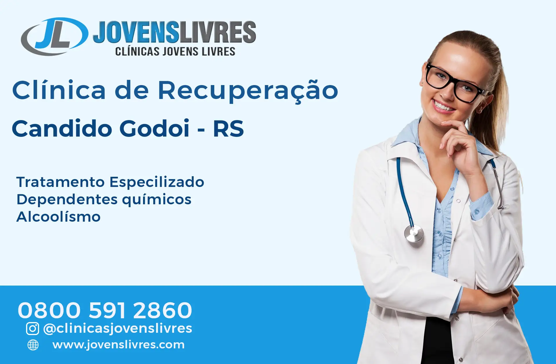 Clínica de Recuperação em Cândido Godói - RS