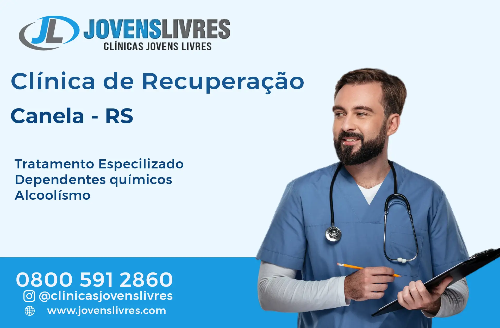 Clínica de Recuperação em Canela - RS