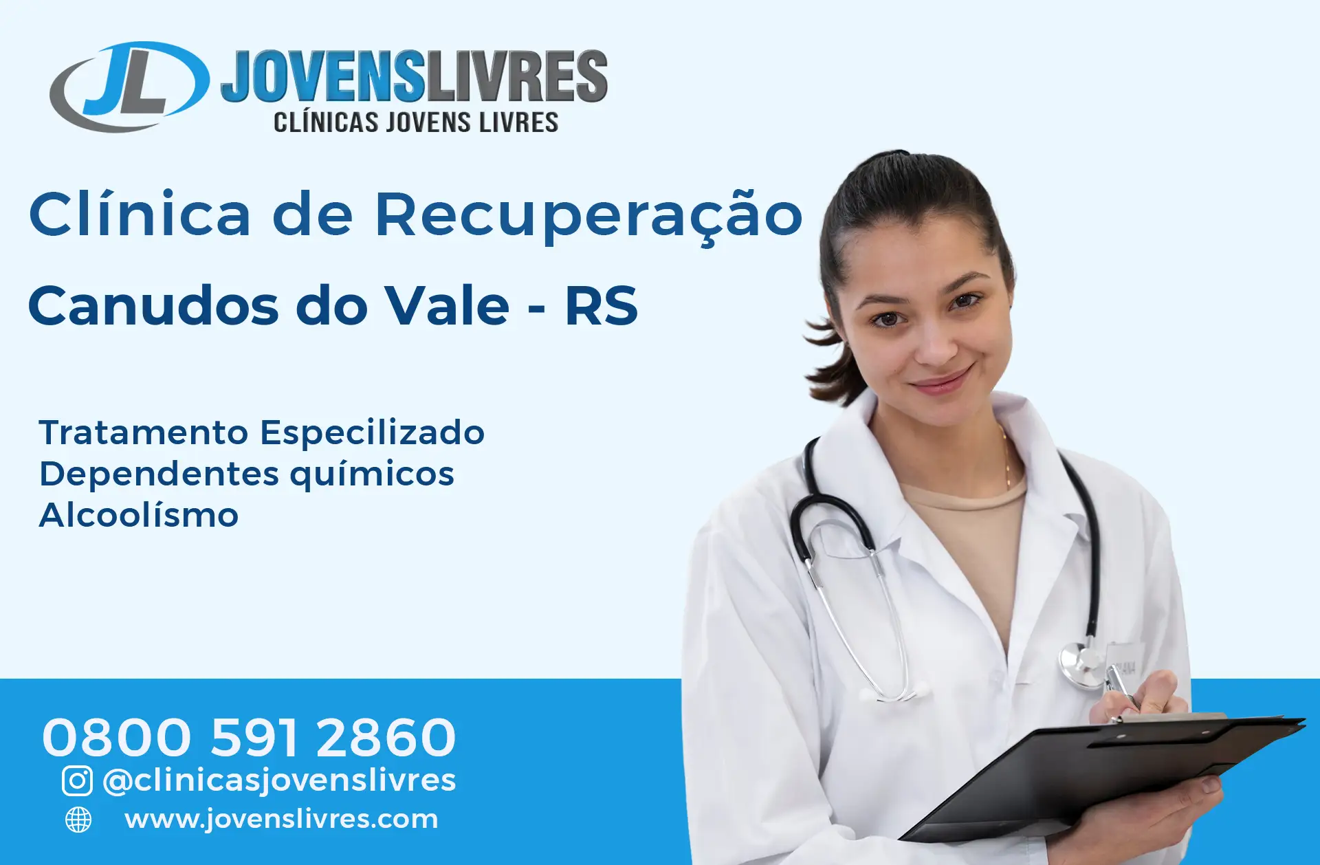 Clínica de Recuperação em Canudos do Vale - RS