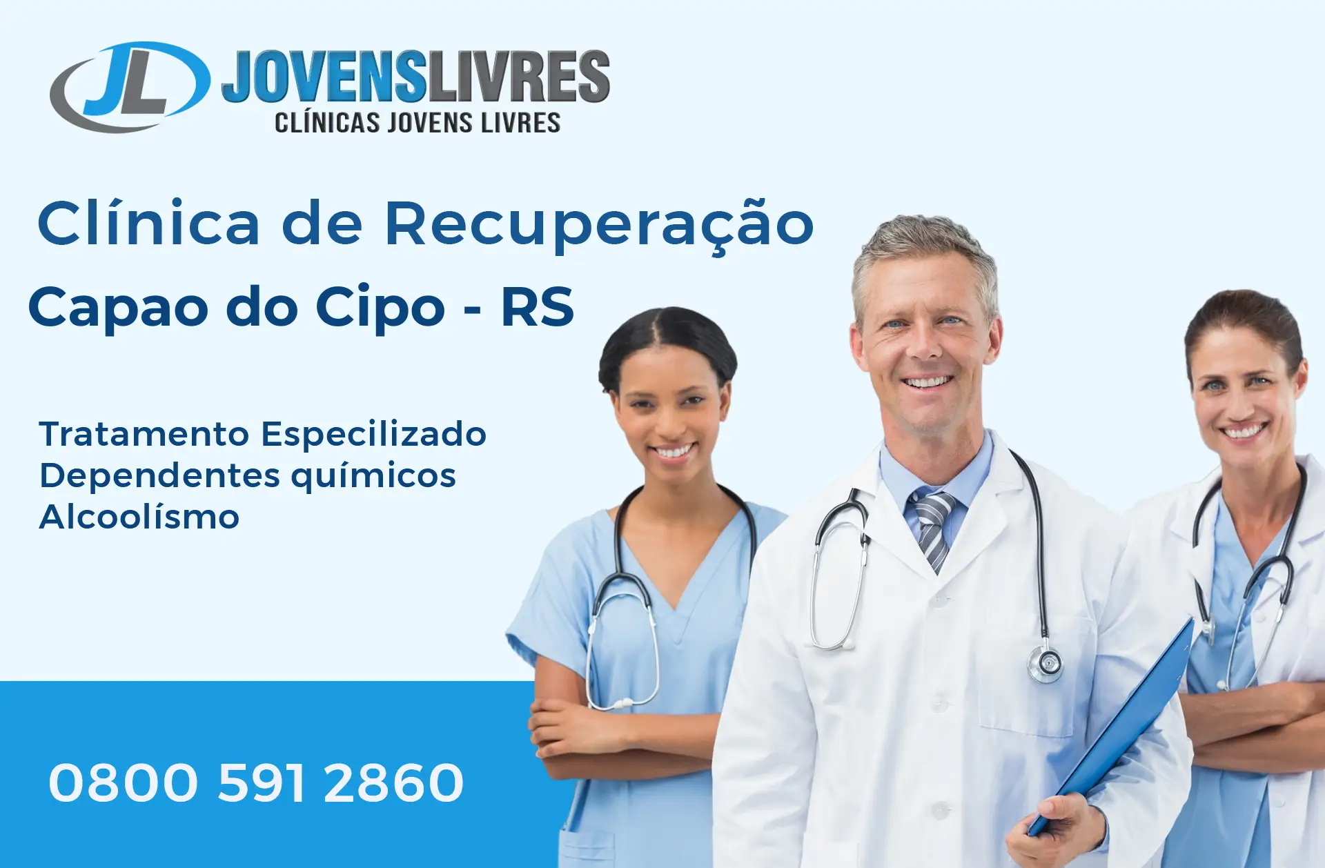 Clínica de Recuperação em Capão do Cipó - RS