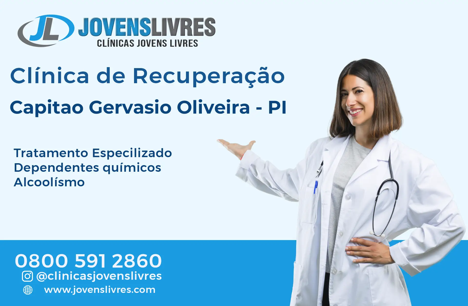 Clínica de Recuperação em Capitão Gervásio Oliveira - PI