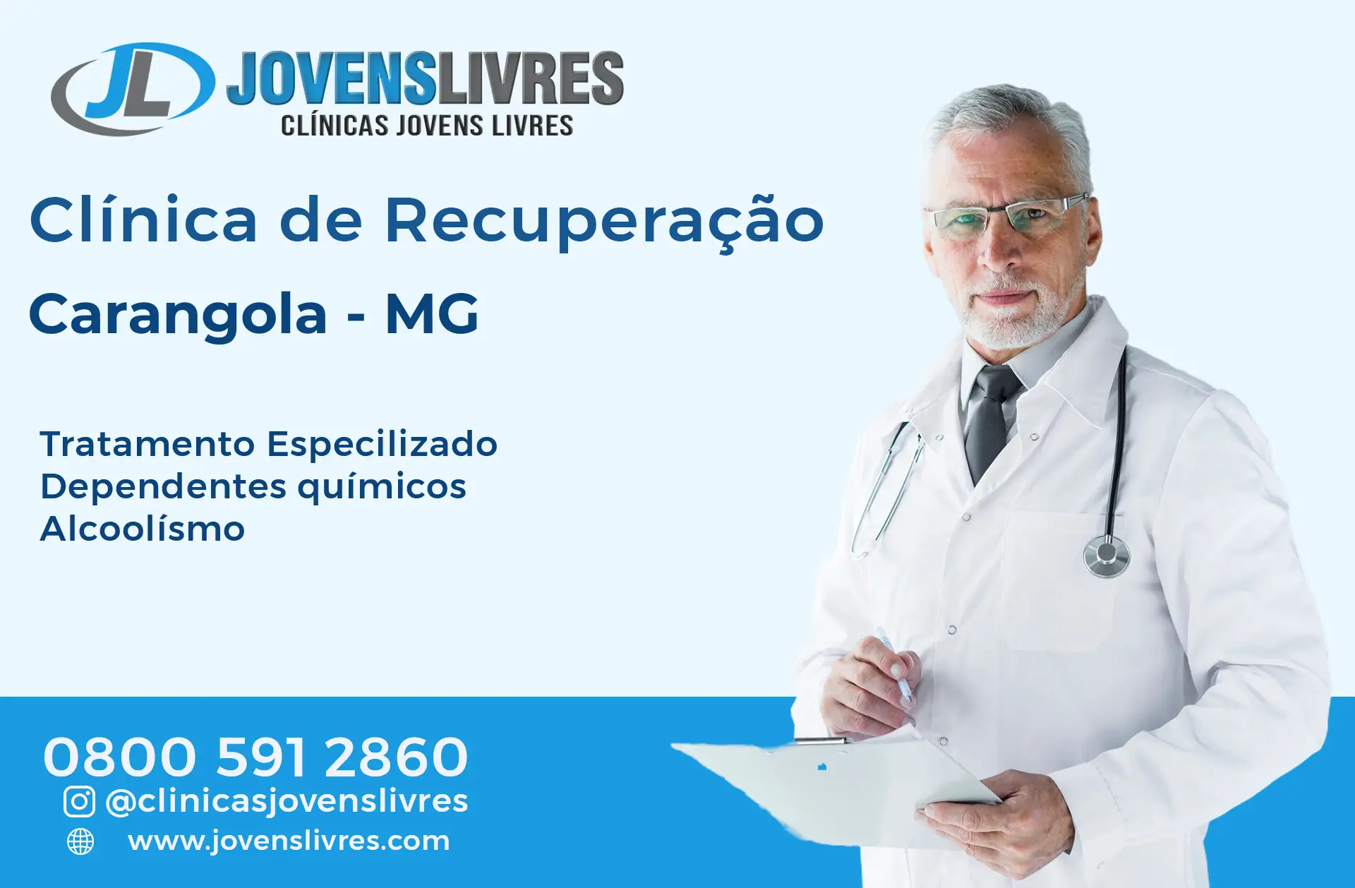 Clínica de Recuperação em Carangola - MG