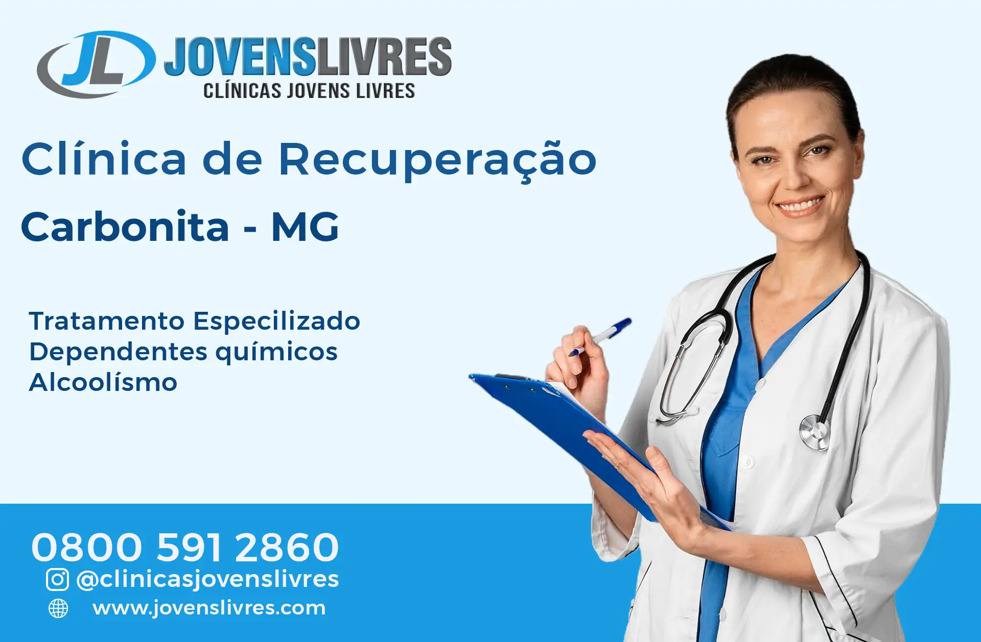 Clínica de Recuperação em Carbonita - MG