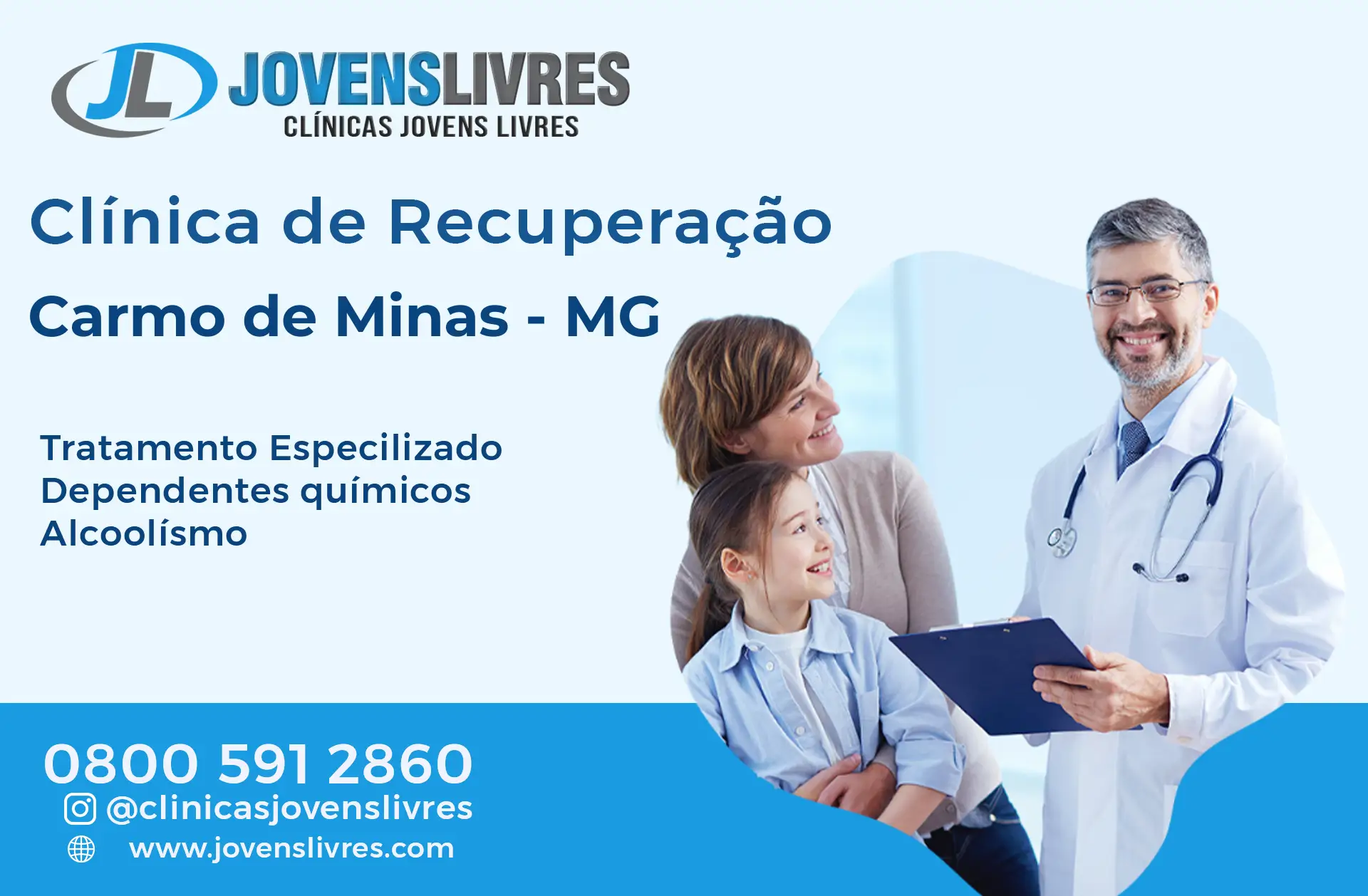 Clínica de Recuperação em Carmo de Minas - MG