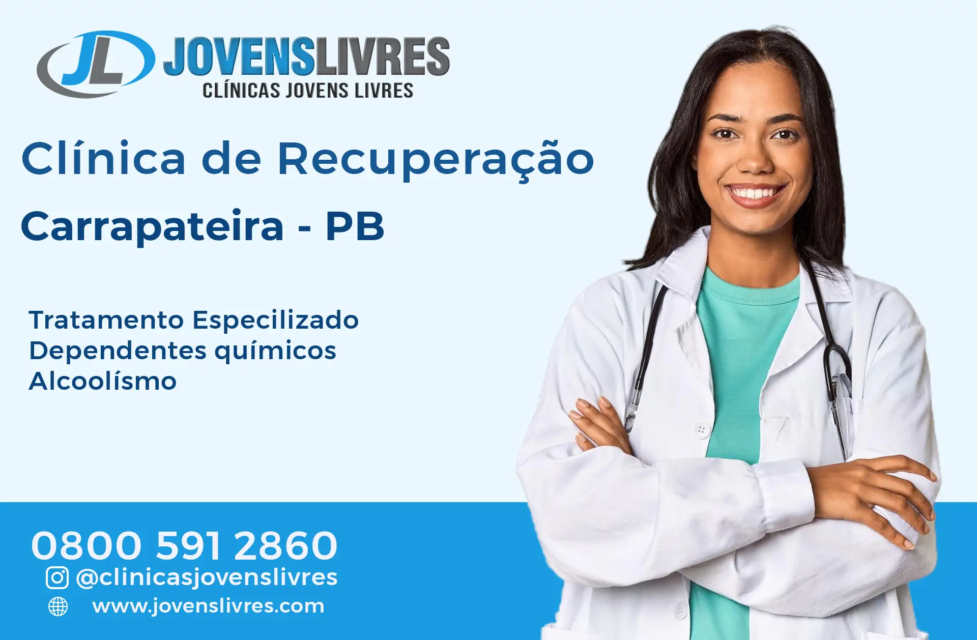 Clínica de Recuperação em Carrapateira - PB