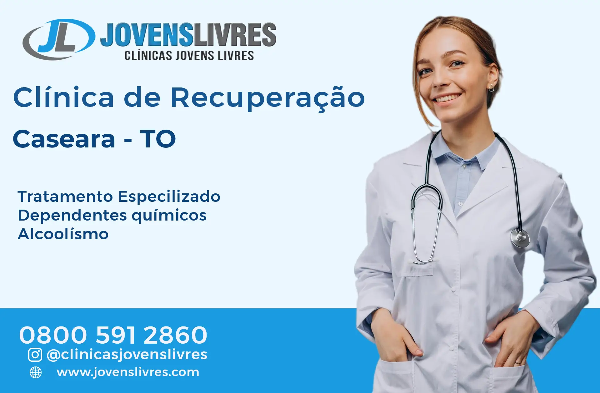 Clínica de Recuperação em Caseara - TO