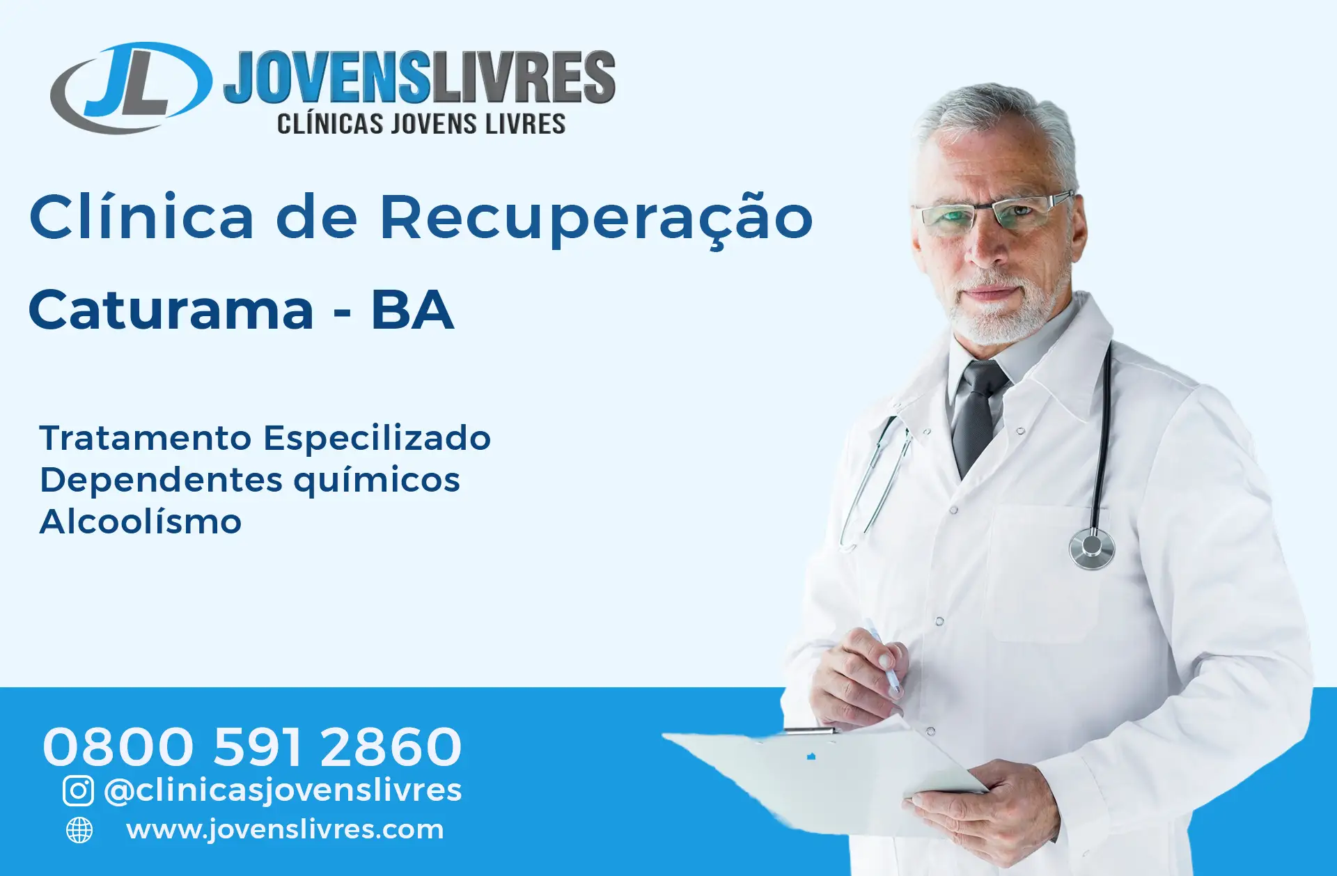 Clínica de Recuperação em Caturama - BA