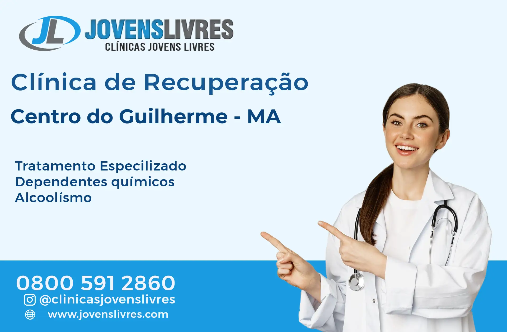 Clínica de Recuperação em Centro do Guilherme - MA