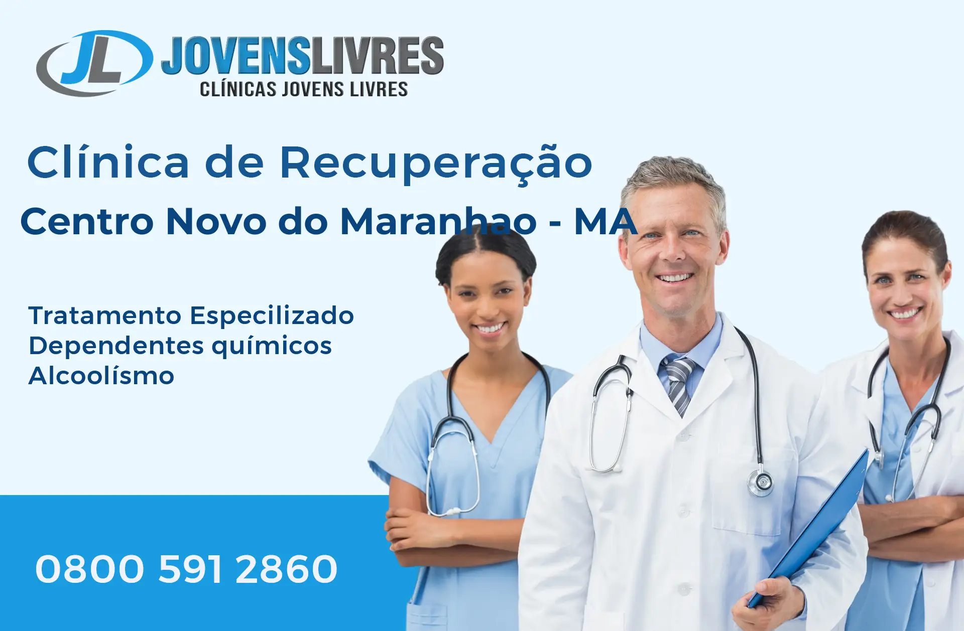 Clínica de Recuperação em Centro Novo do Maranhão - MA