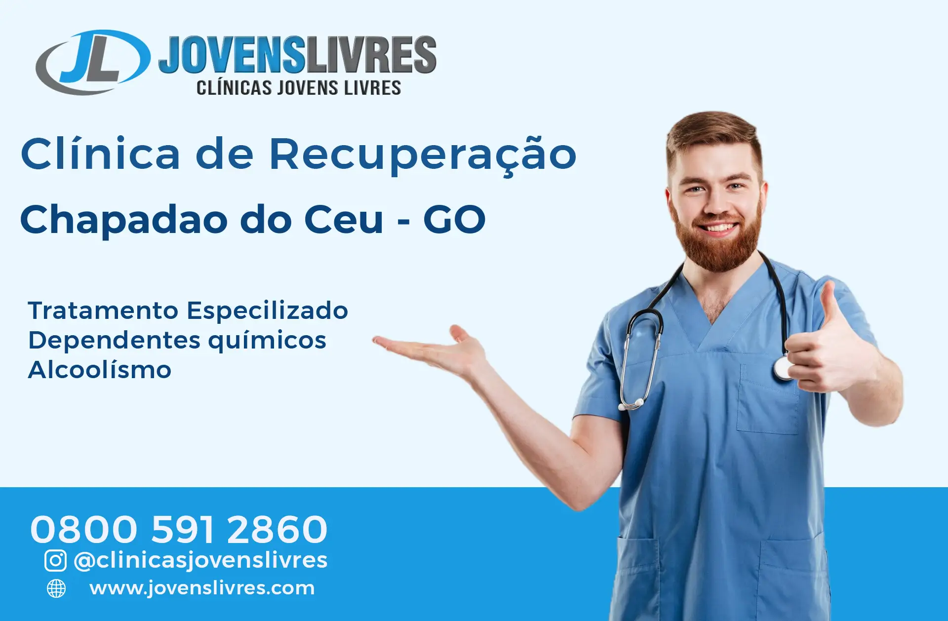 Clínica de Recuperação em Chapadão do Céu - GO