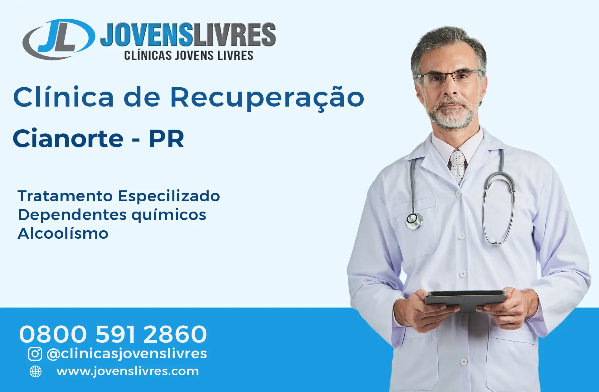 Clínica de Recuperação em Cianorte - PR