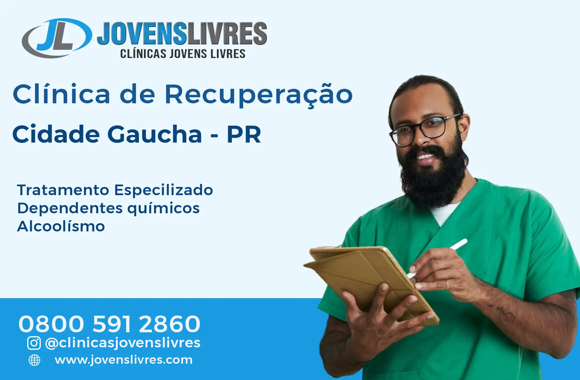 Clínica de Recuperação em Cidade Gaúcha - PR