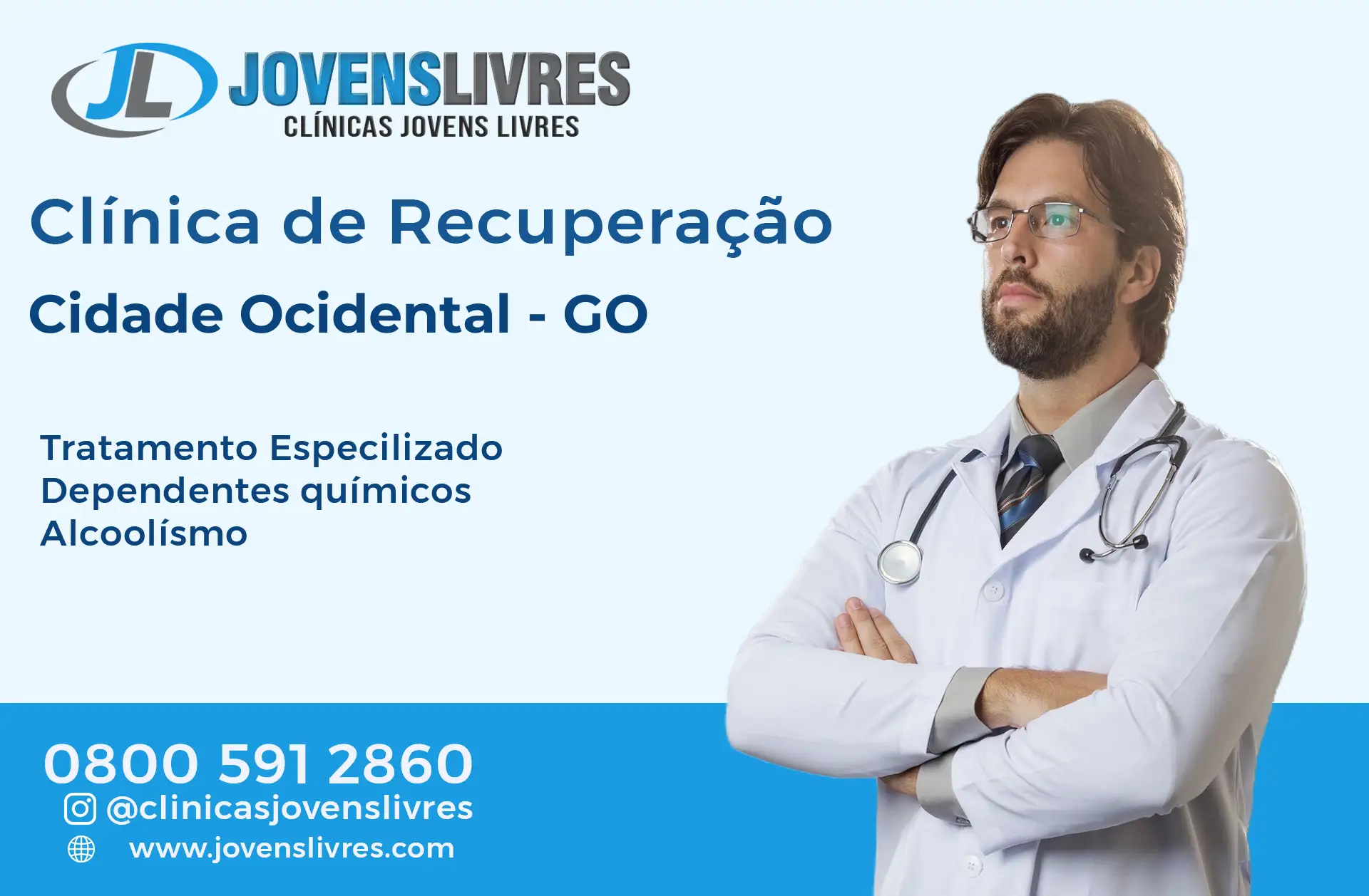 Clínica de Recuperação em Cidade Ocidental - GO