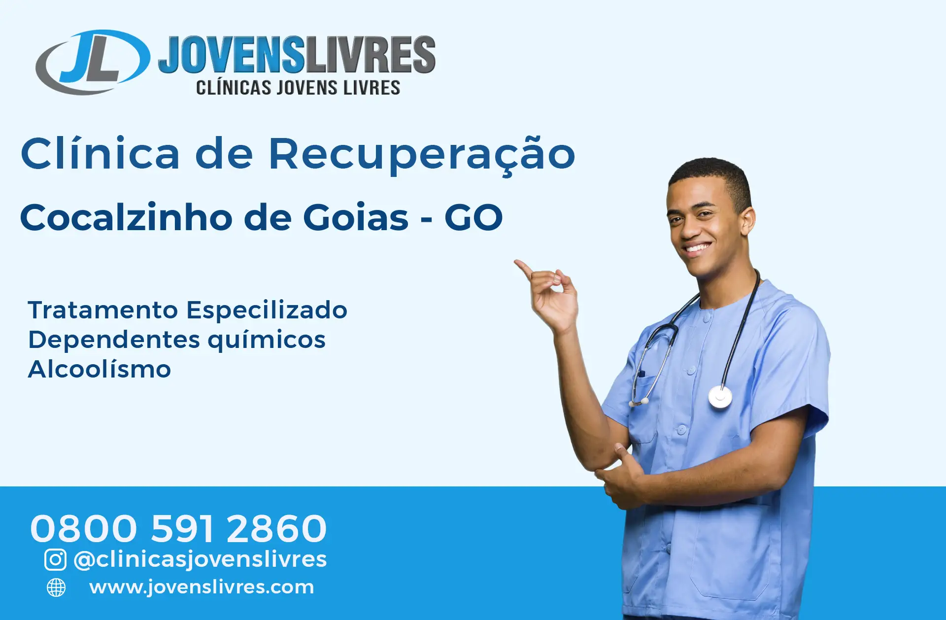 Clínica de Recuperação em Cocalzinho de Goiás - GO