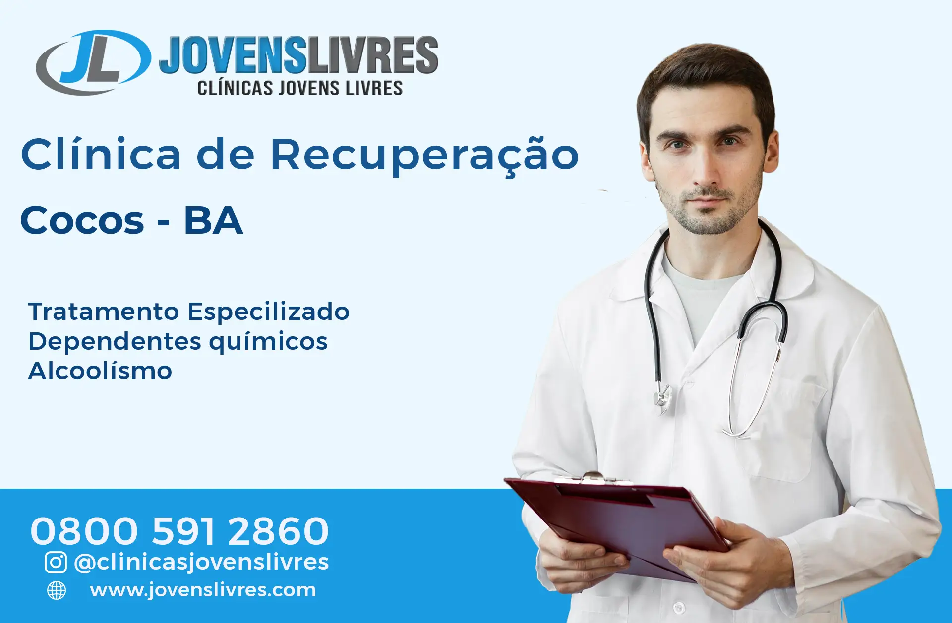 Clínica de Recuperação em Cocos - BA