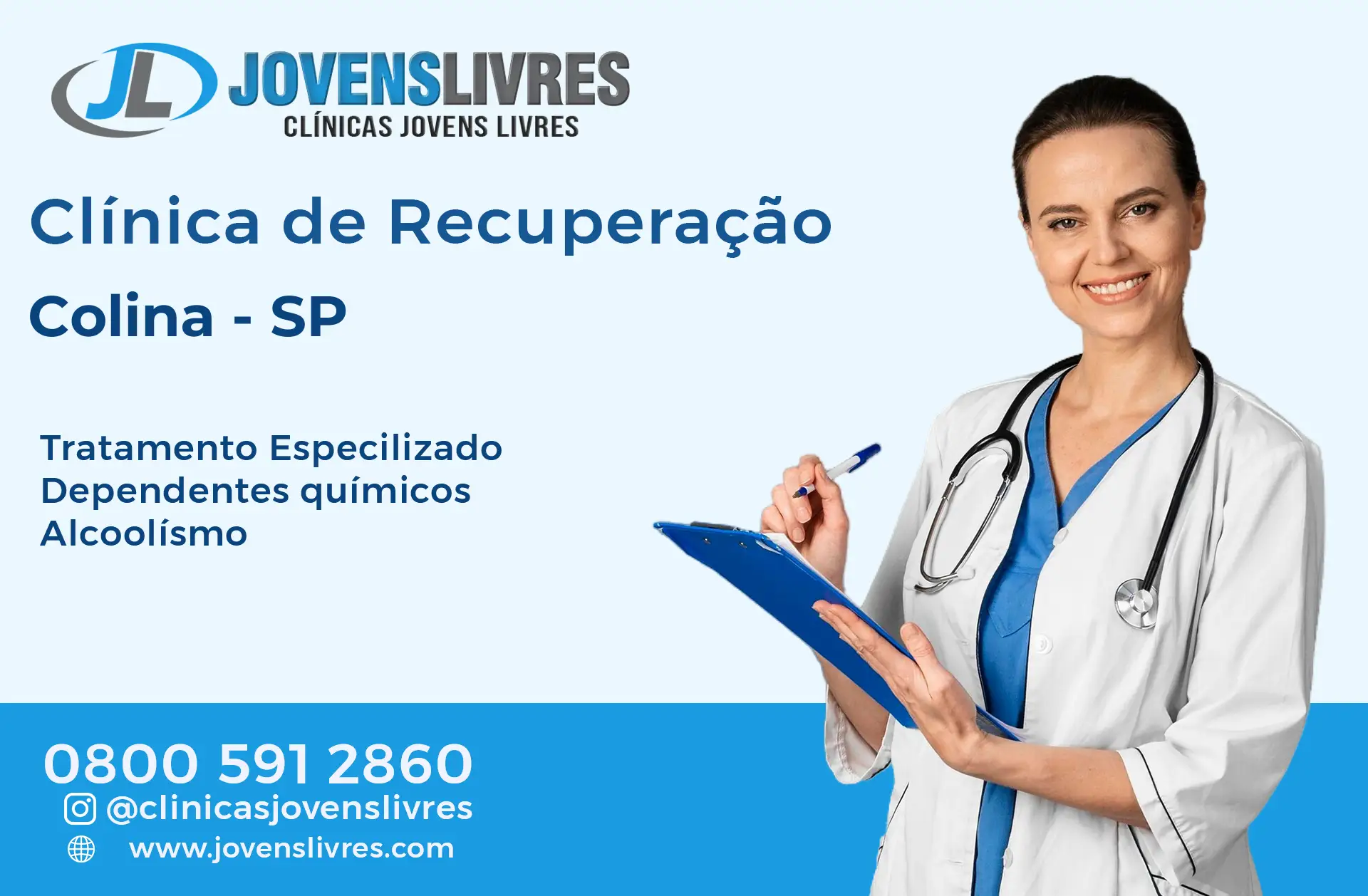 Clínica de Recuperação em Colina - SP