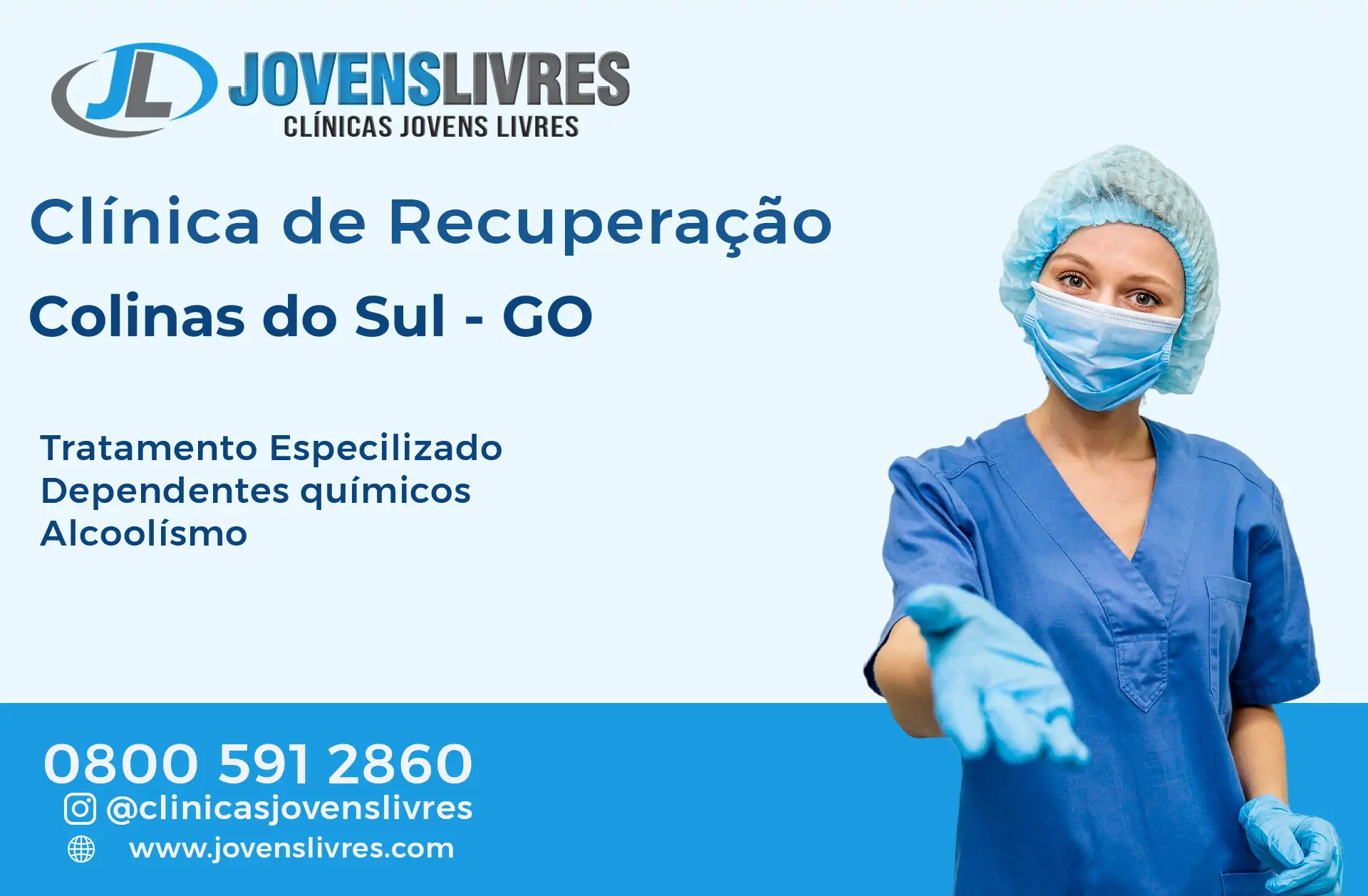 Clínica de Recuperação em Colinas do Sul - GO