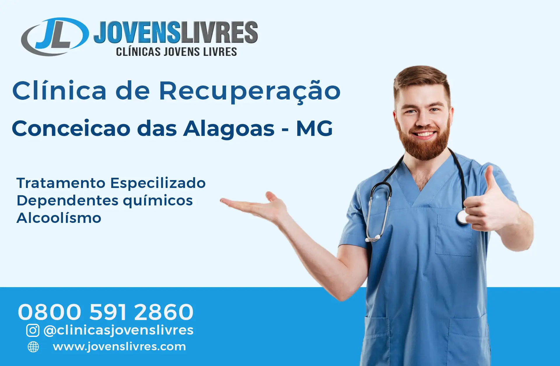 Clínica de Recuperação em Conceição das Alagoas - MG