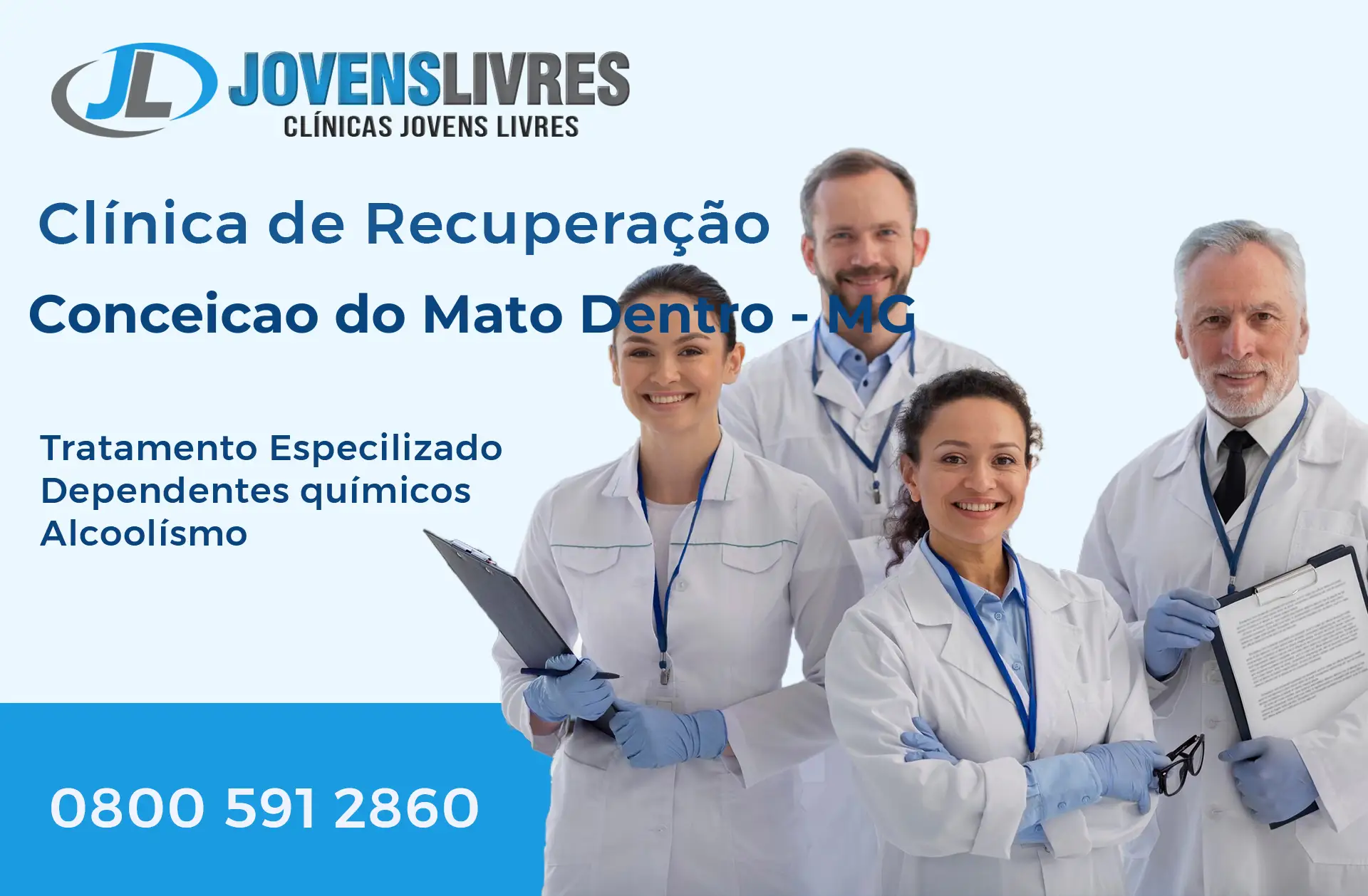 Clínica de Recuperação em Conceição do Mato Dentro - MG