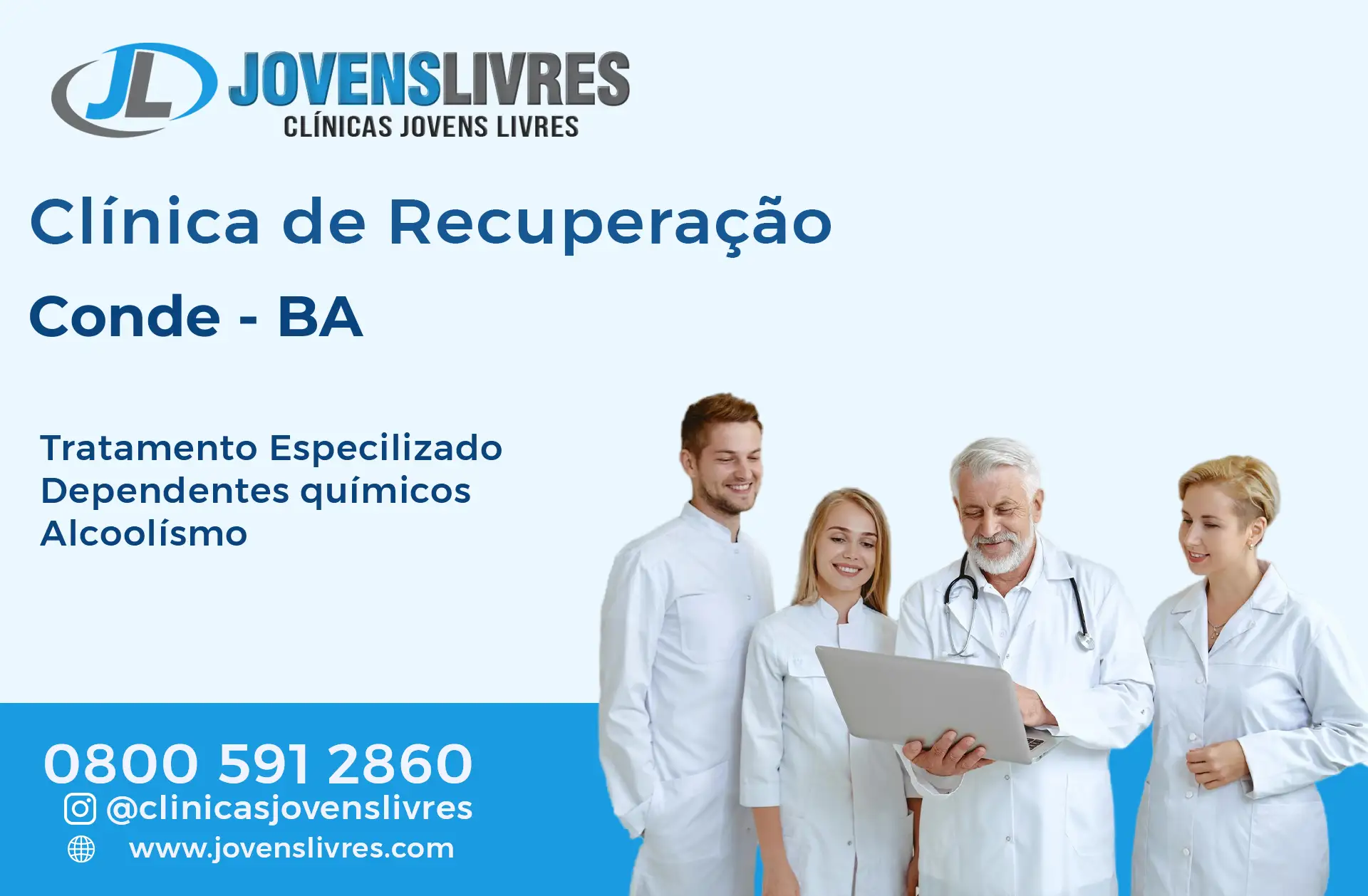 Clínica de Recuperação em Conde - BA