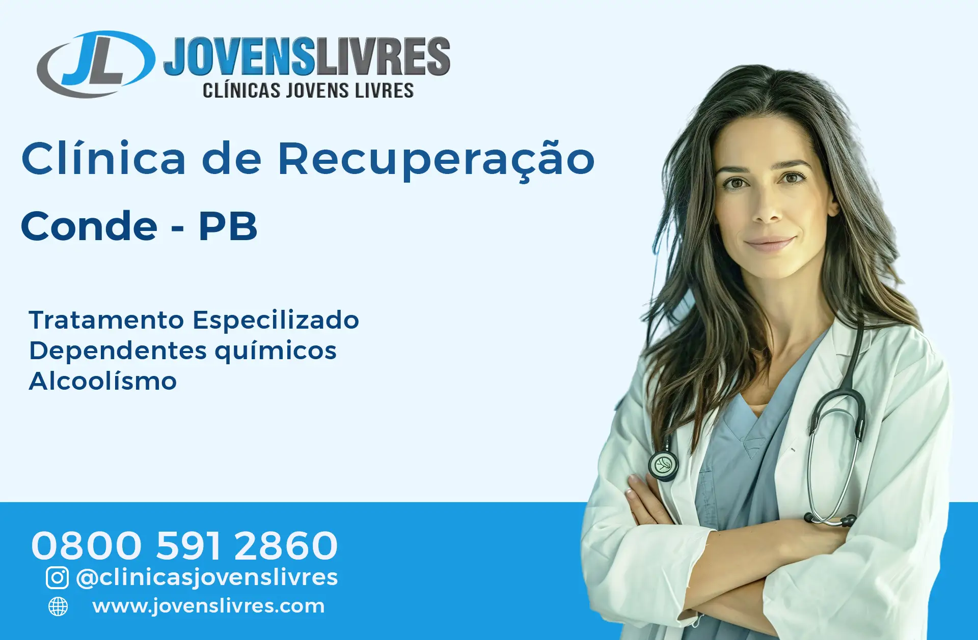 Clínica de Recuperação em Conde - PB