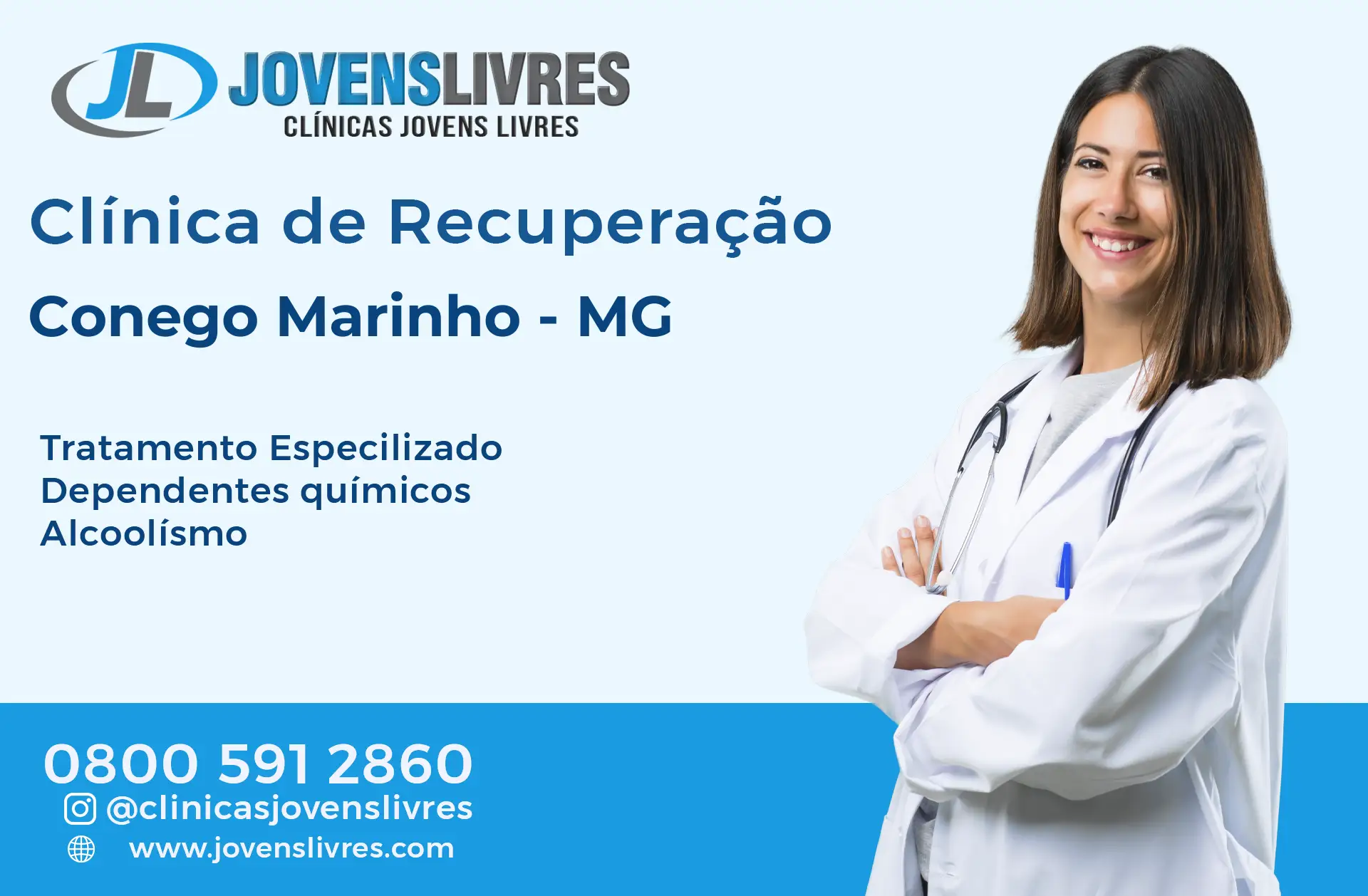 Clínica de Recuperação em Cônego Marinho - MG