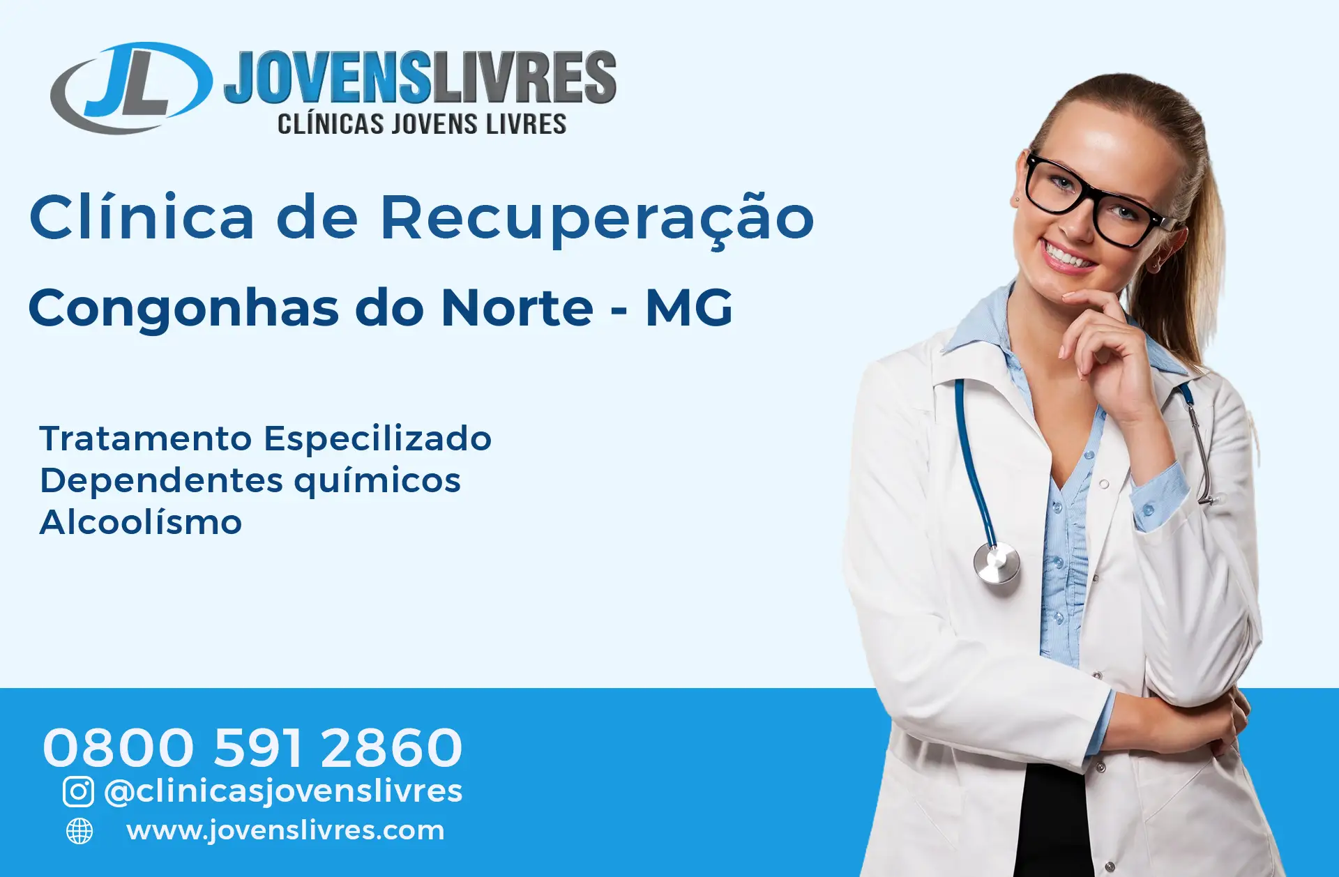 Clínica de Recuperação em Congonhas do Norte - MG