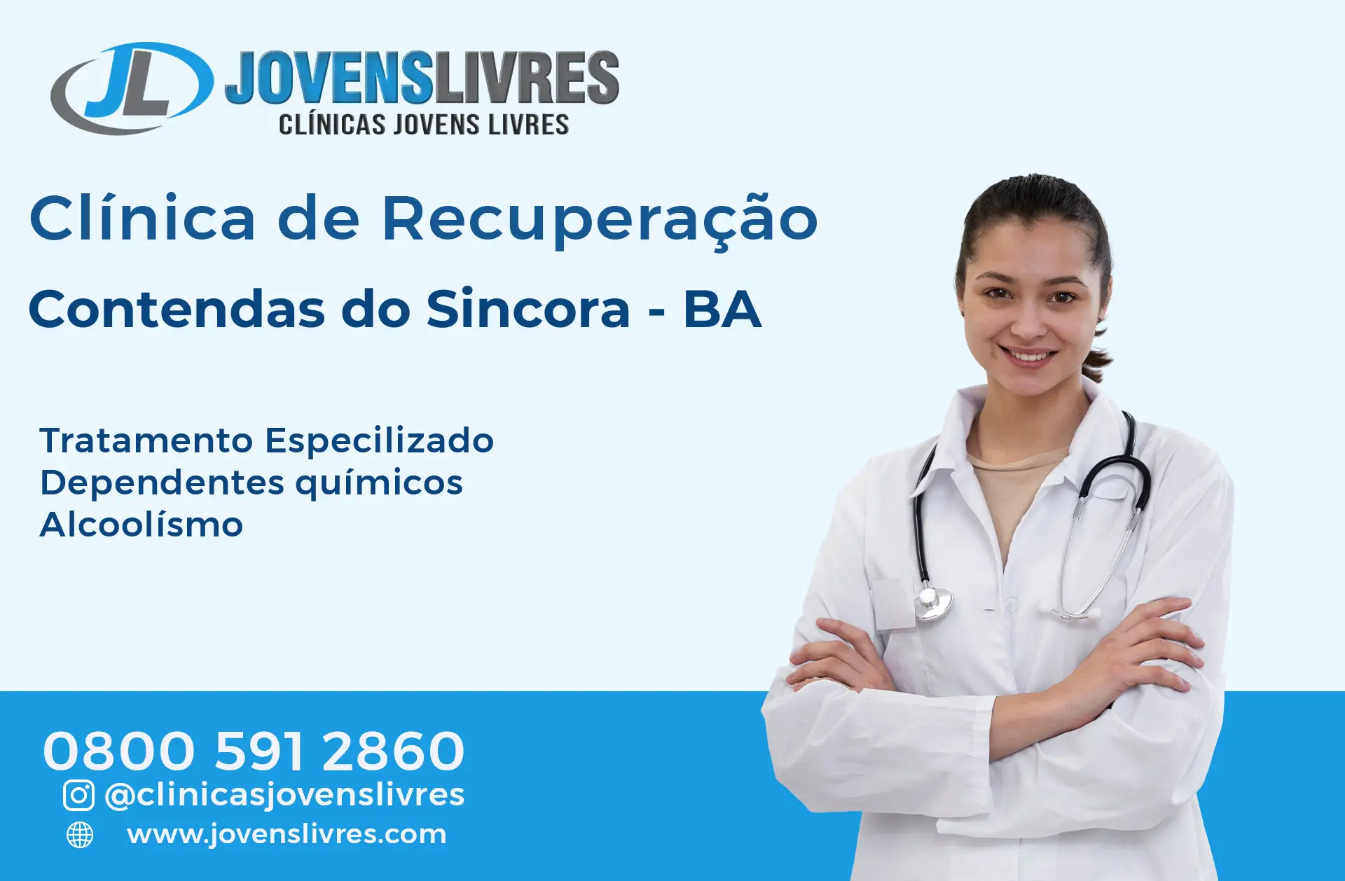 Clínica de Recuperação em Contendas do Sincorá - BA