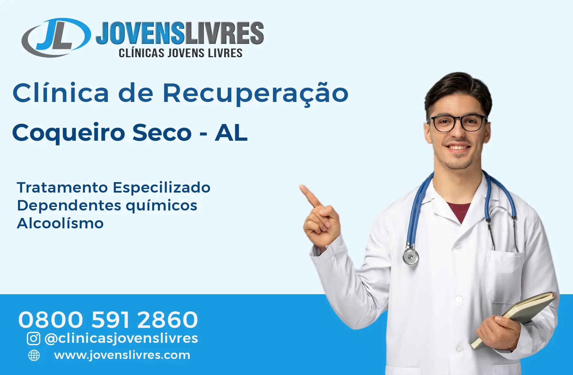 Clínica de Recuperação em Coqueiro Seco - AL