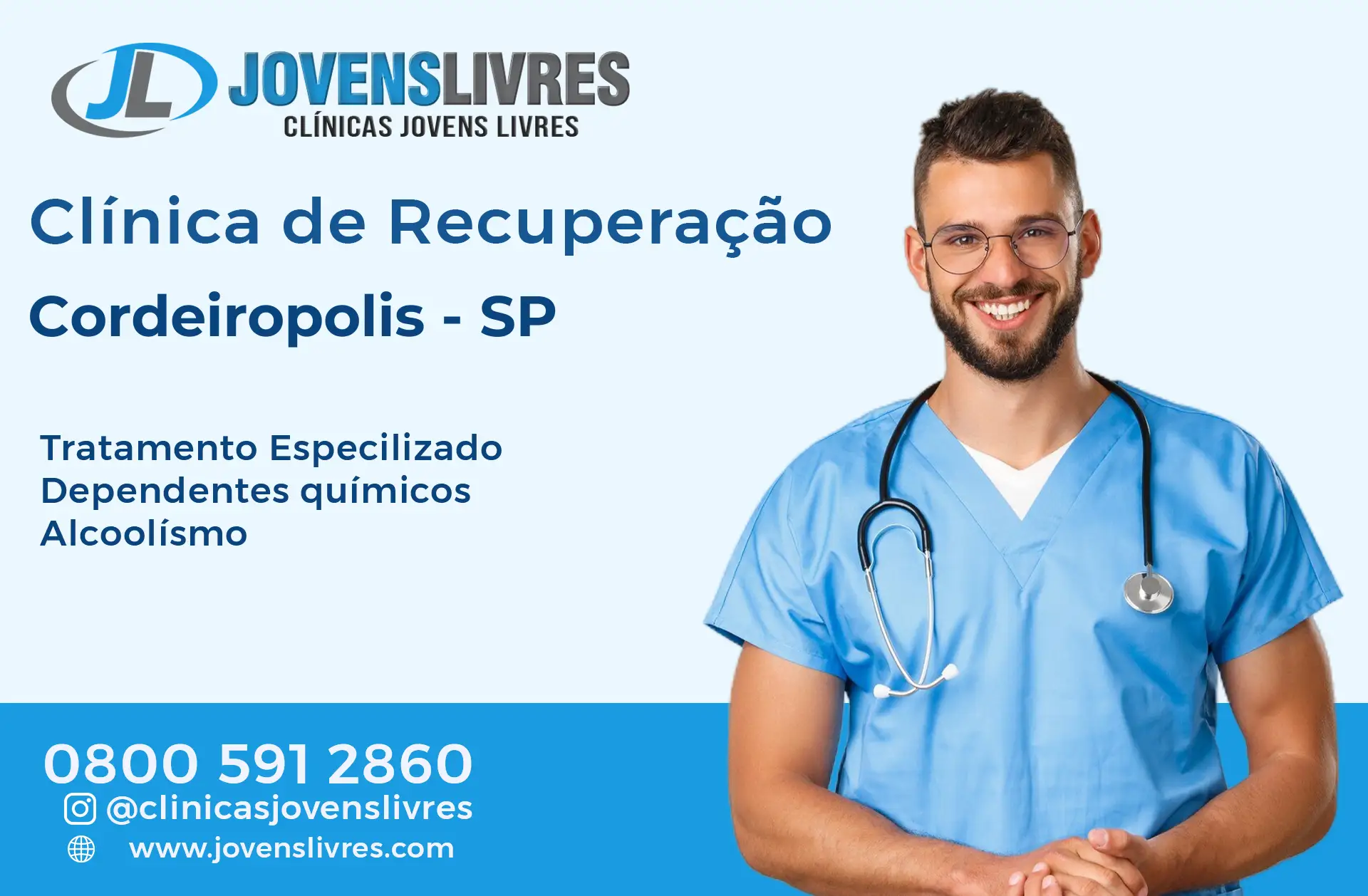 Clínica de Recuperação em Cordeirópolis - SP