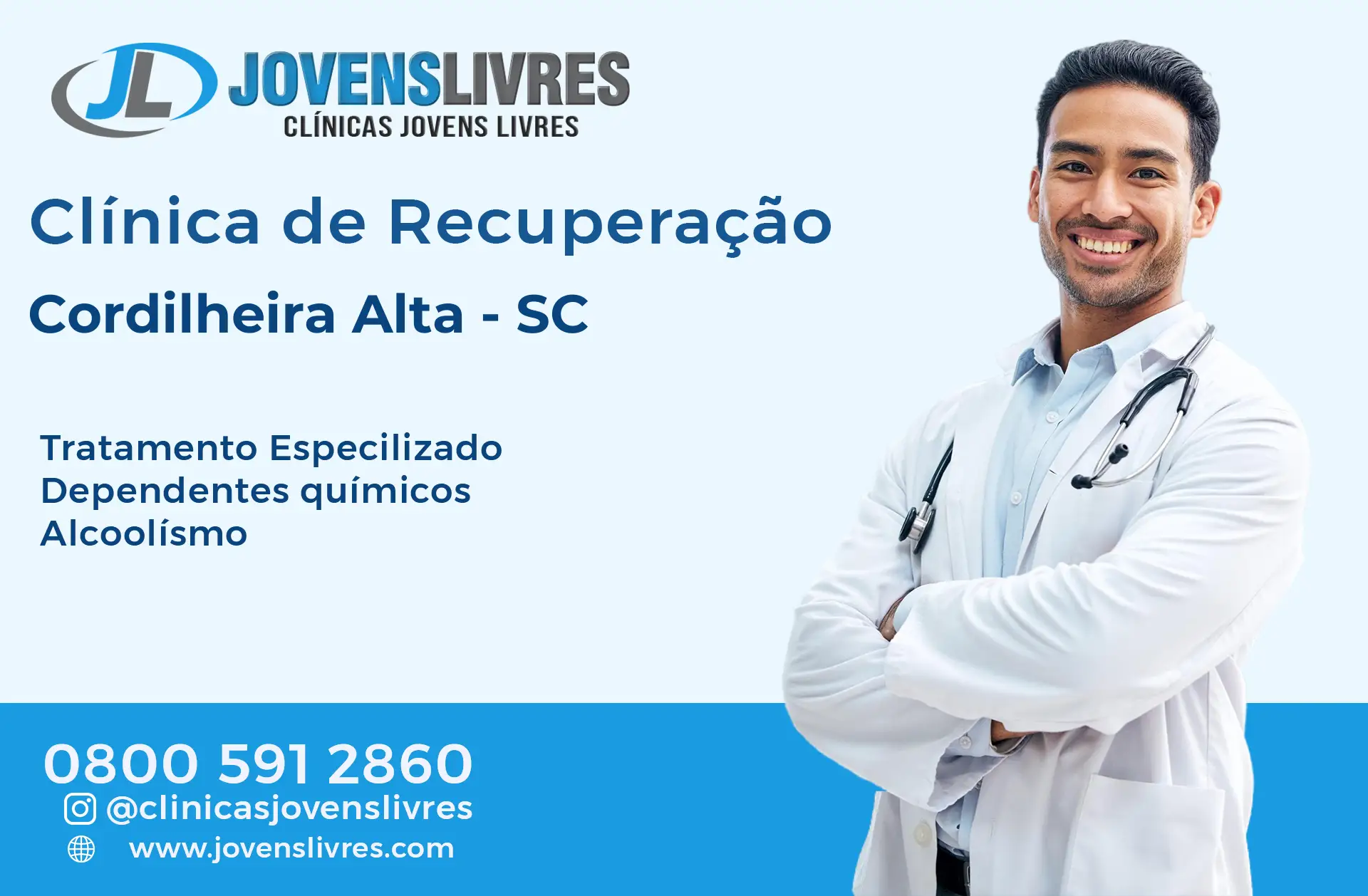 Clínica de Recuperação em Cordilheira Alta - SC