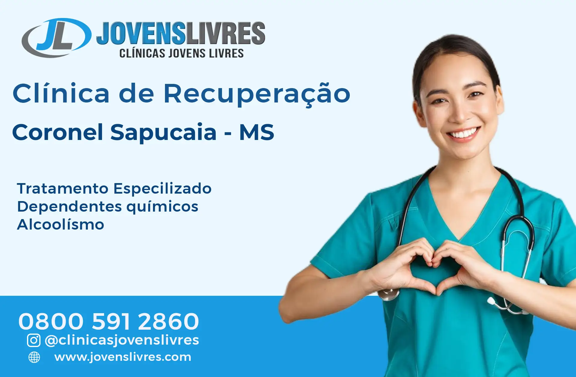 Clínica de Recuperação em Coronel Sapucaia - MS