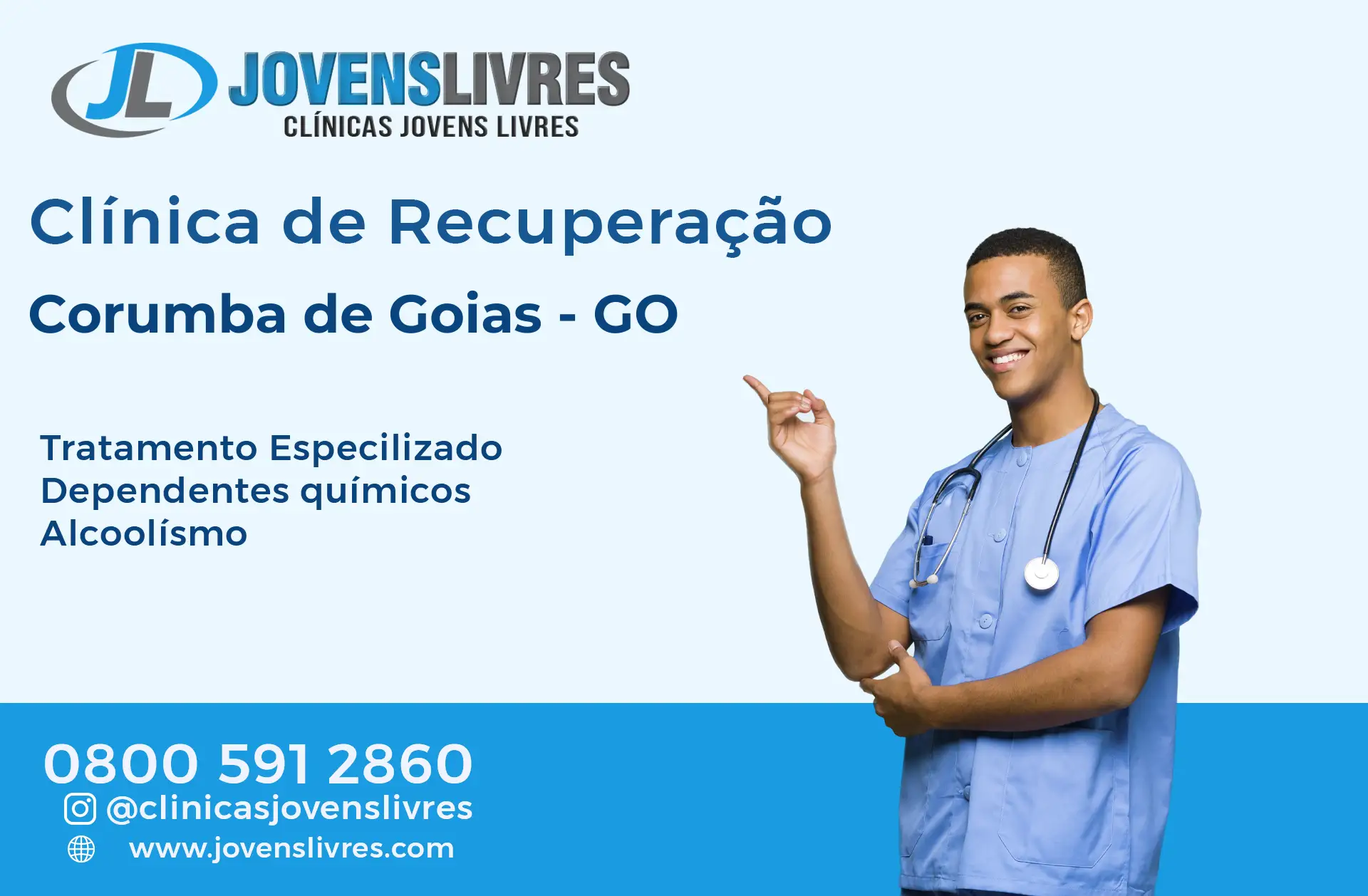 Clínica de Recuperação em Corumbá de Goiás - GO