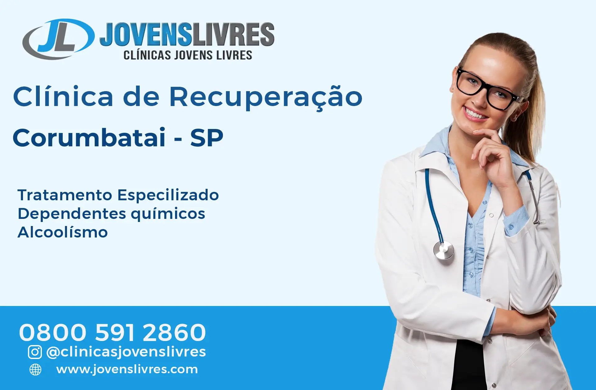 Clínica de Recuperação em Corumbataí - SP