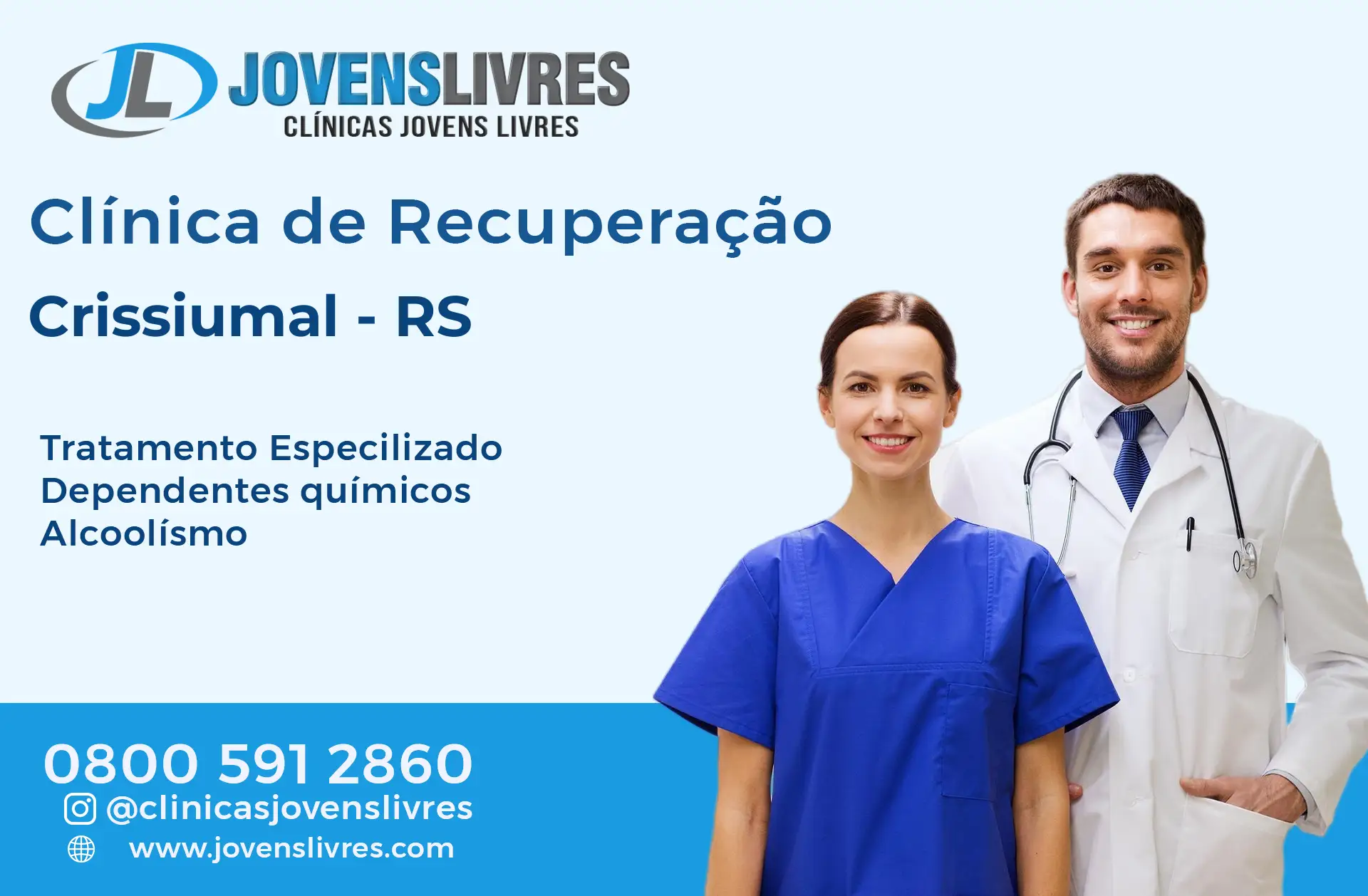 Clínica de Recuperação em Crissiumal - RS