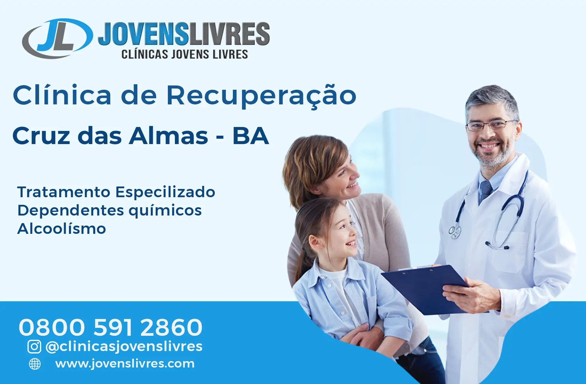 Clínica de Recuperação em Cruz das Almas - BA