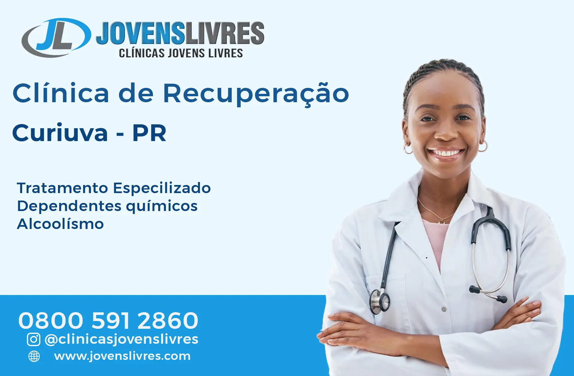 Clínica de Recuperação em Curiúva - PR