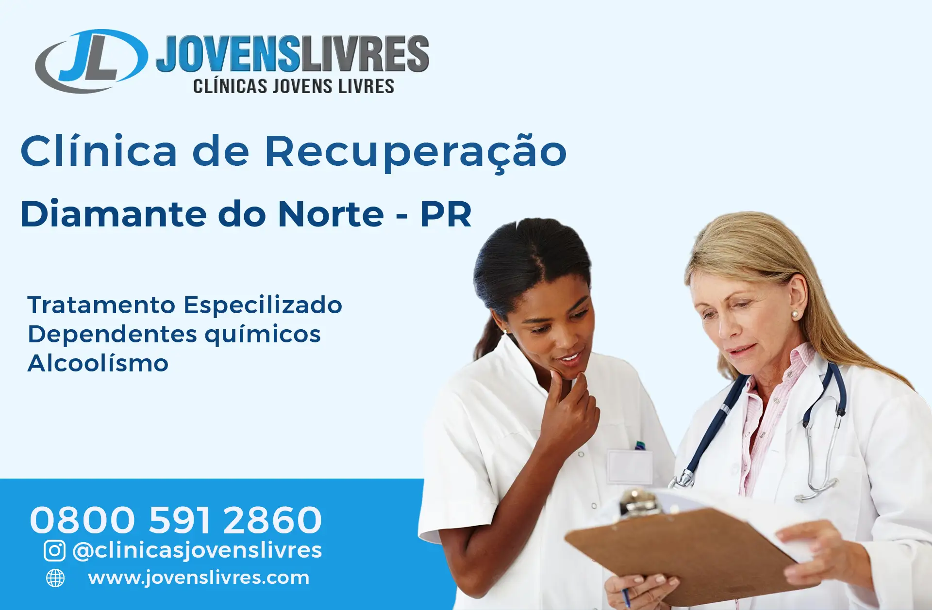 Clínica de Recuperação em Diamante do Norte - PR