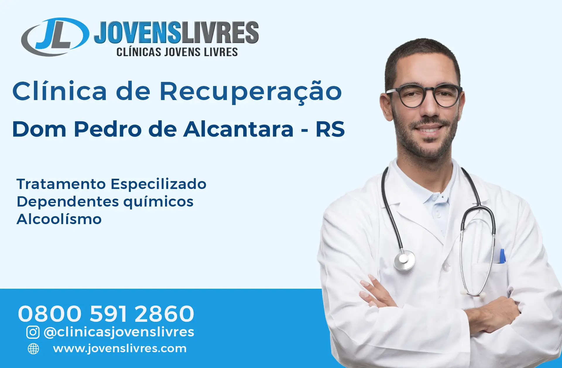 Clínica de Recuperação em Dom Pedro de Alcântara - RS