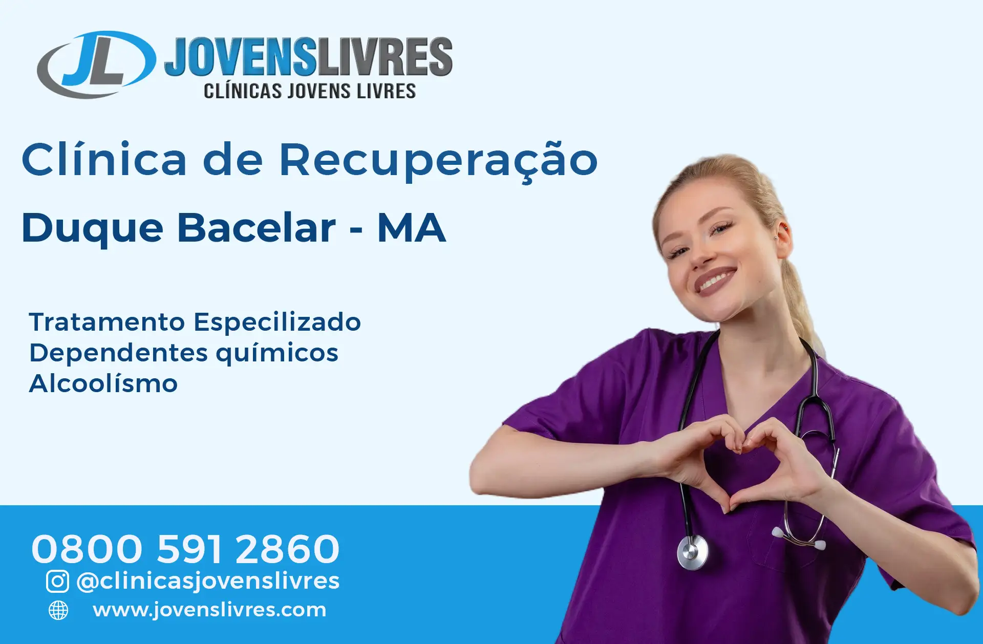 Clínica de Recuperação em Duque Bacelar - MA