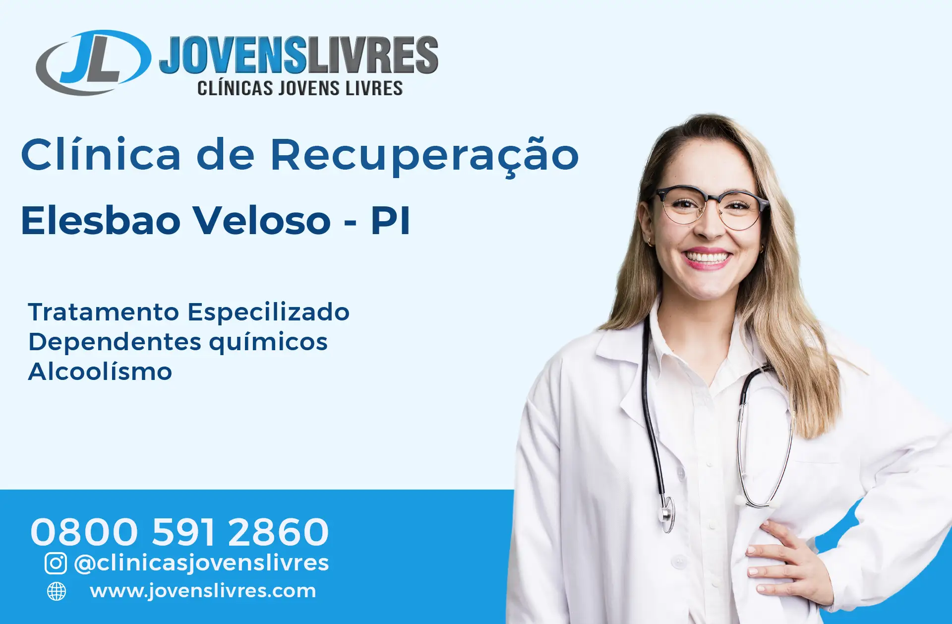 Clínica de Recuperação em Elesbão Veloso - PI