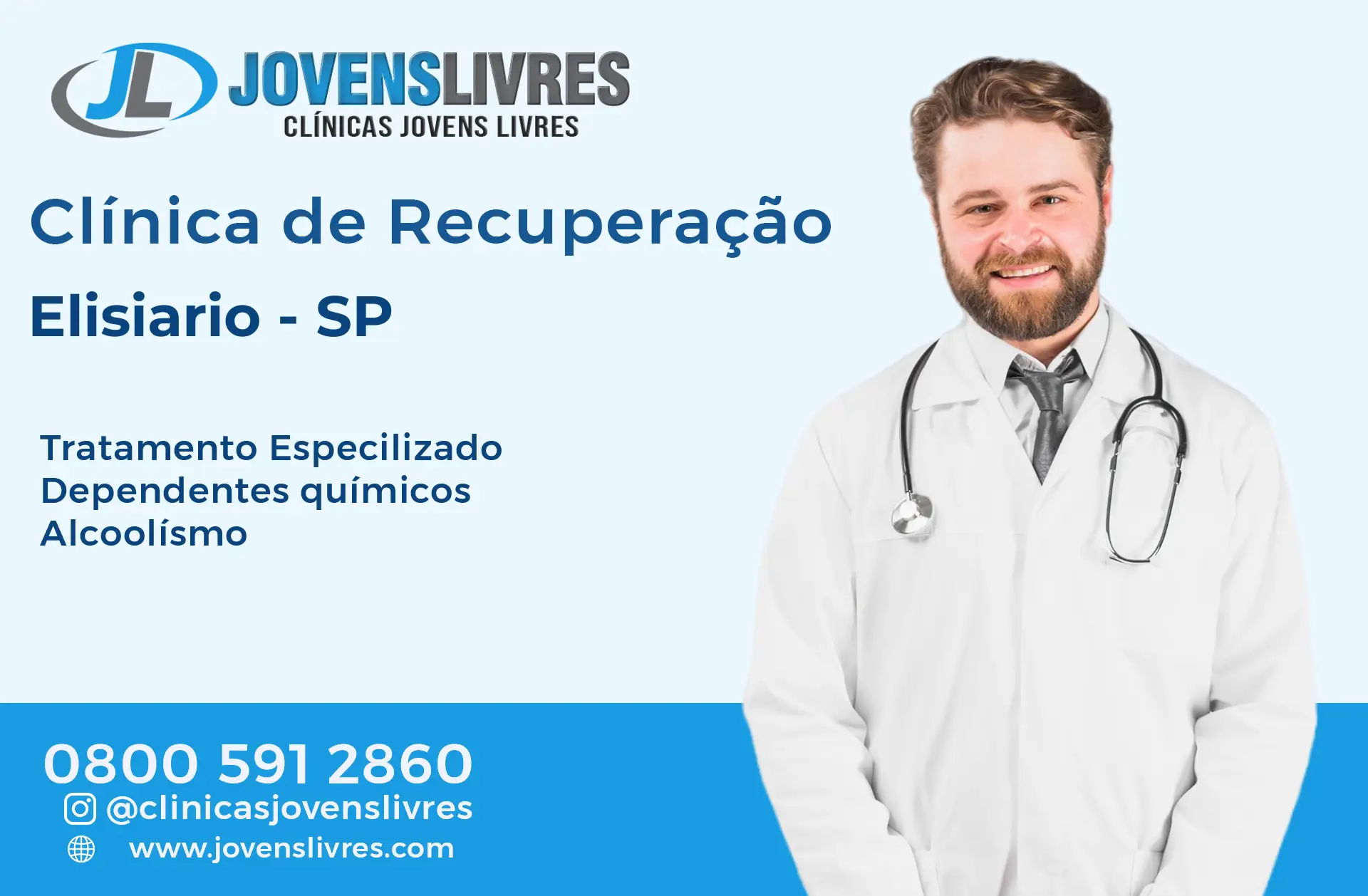 Clínica de Recuperação em Elisiário - SP