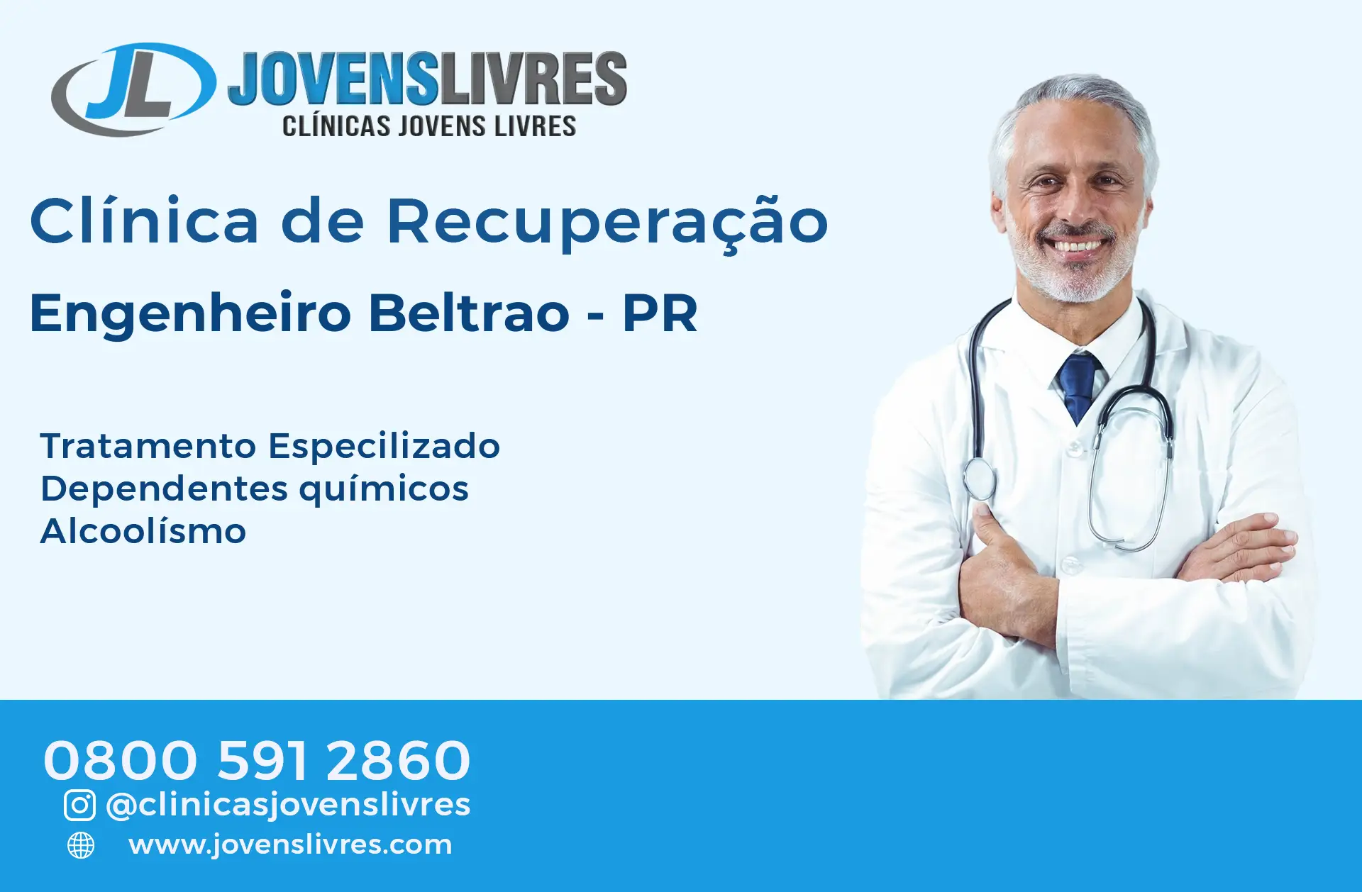 Clínica de Recuperação em Engenheiro Beltrão - PR