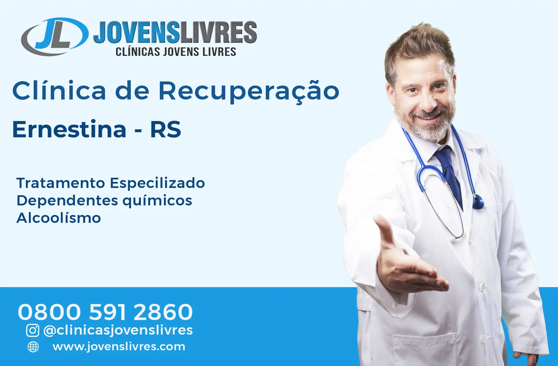 Clínica de Recuperação em Ernestina - RS