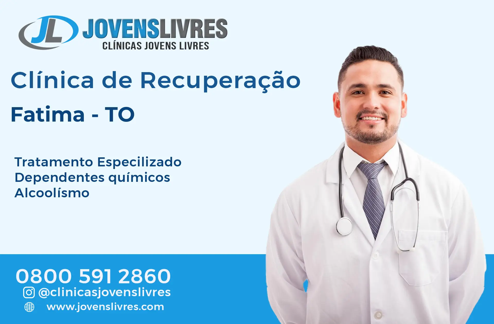 Clínica de Recuperação em Fátima - TO