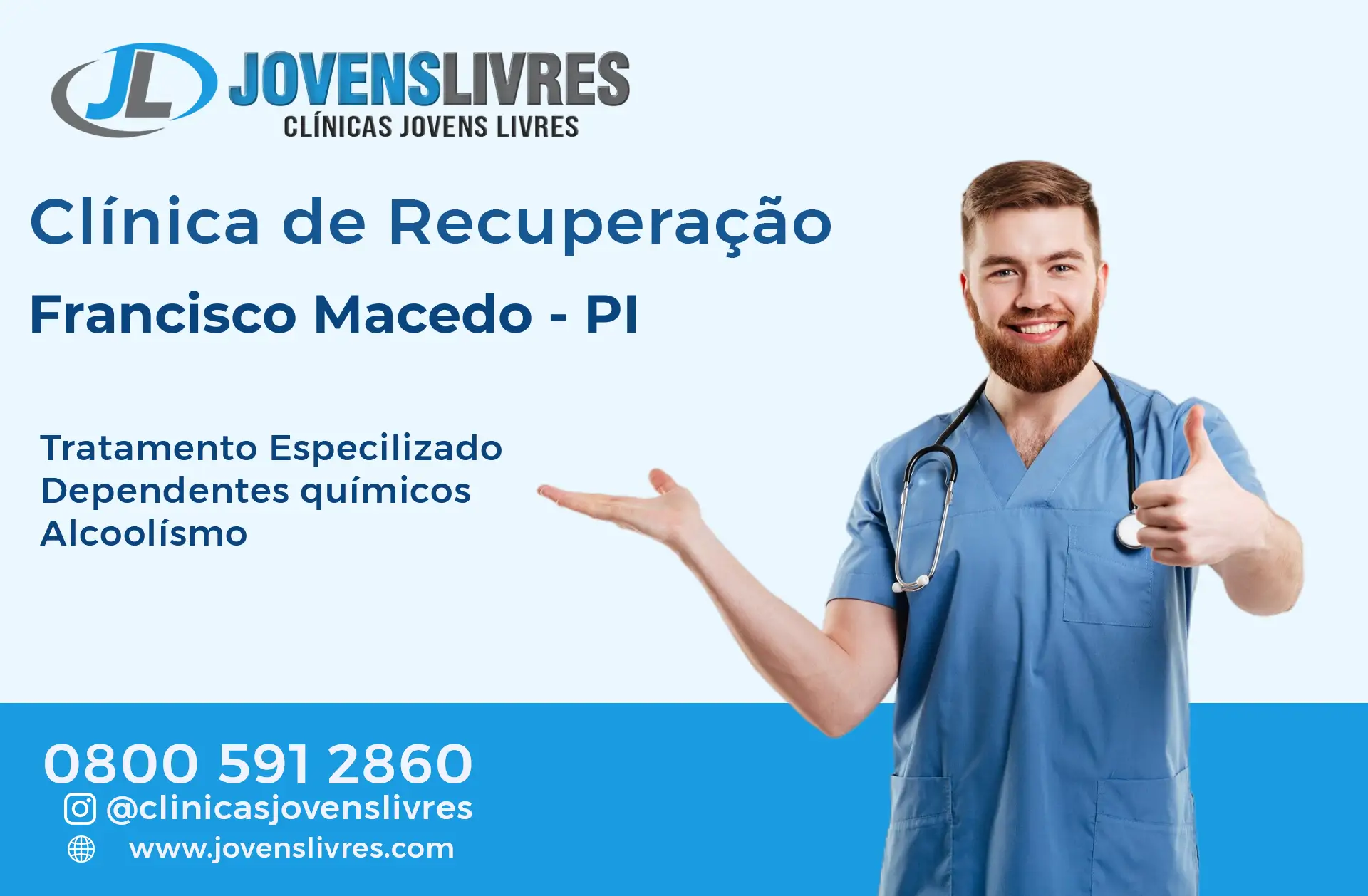 Clínica de Recuperação em Francisco Macedo - PI