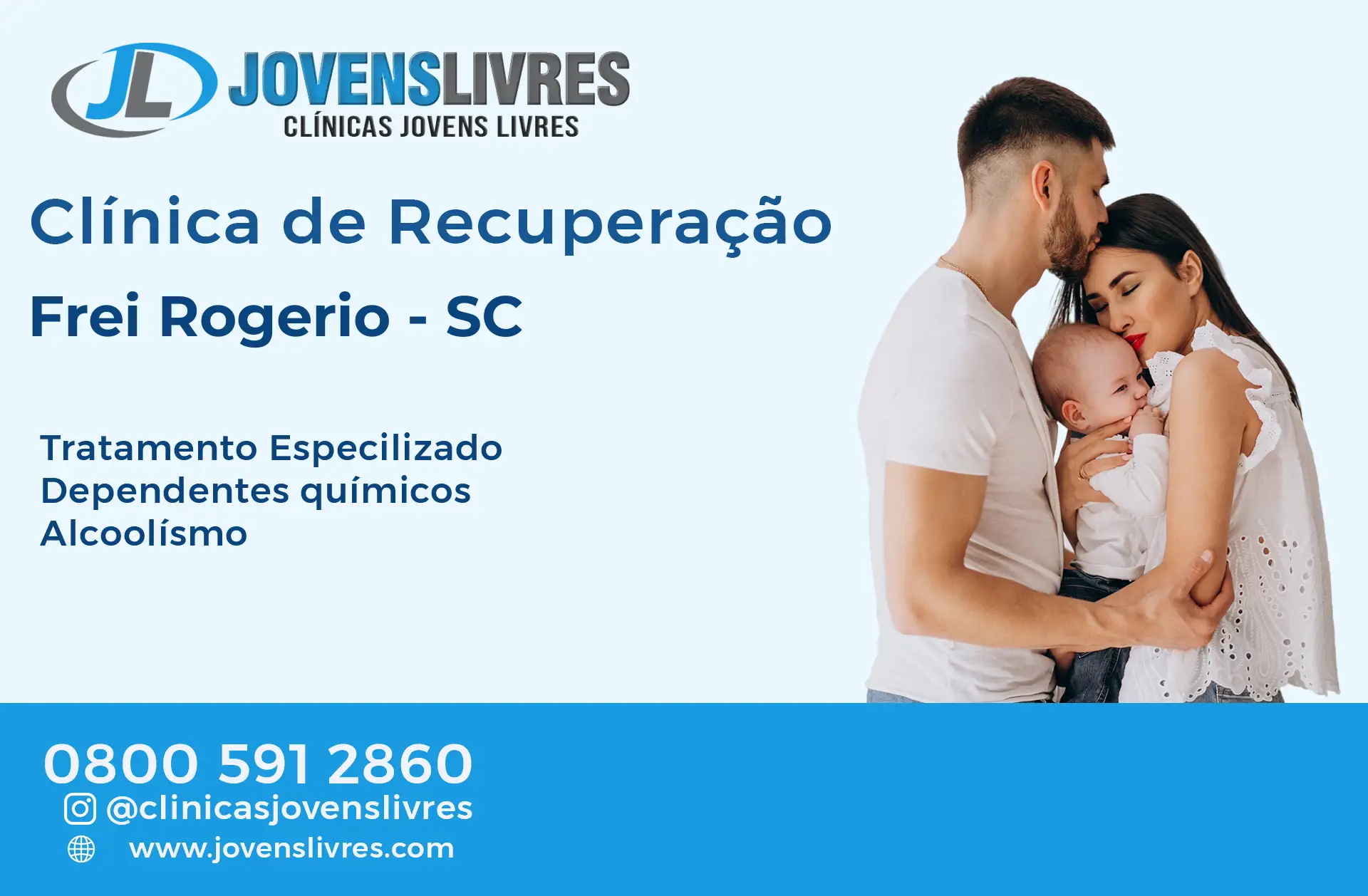 Clínica de Recuperação em Frei Rogério - SC