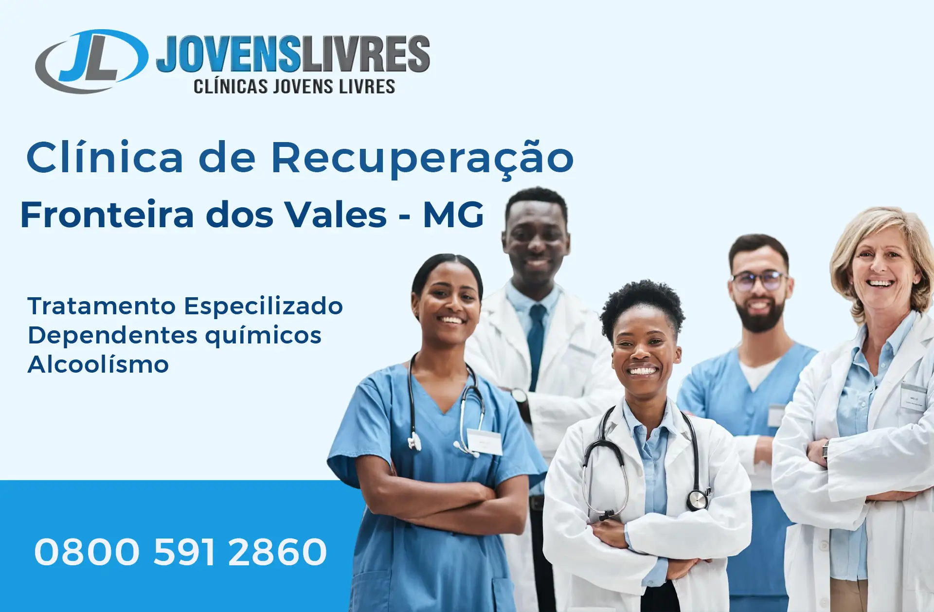 Clínica de Recuperação em Fronteira dos Vales - MG