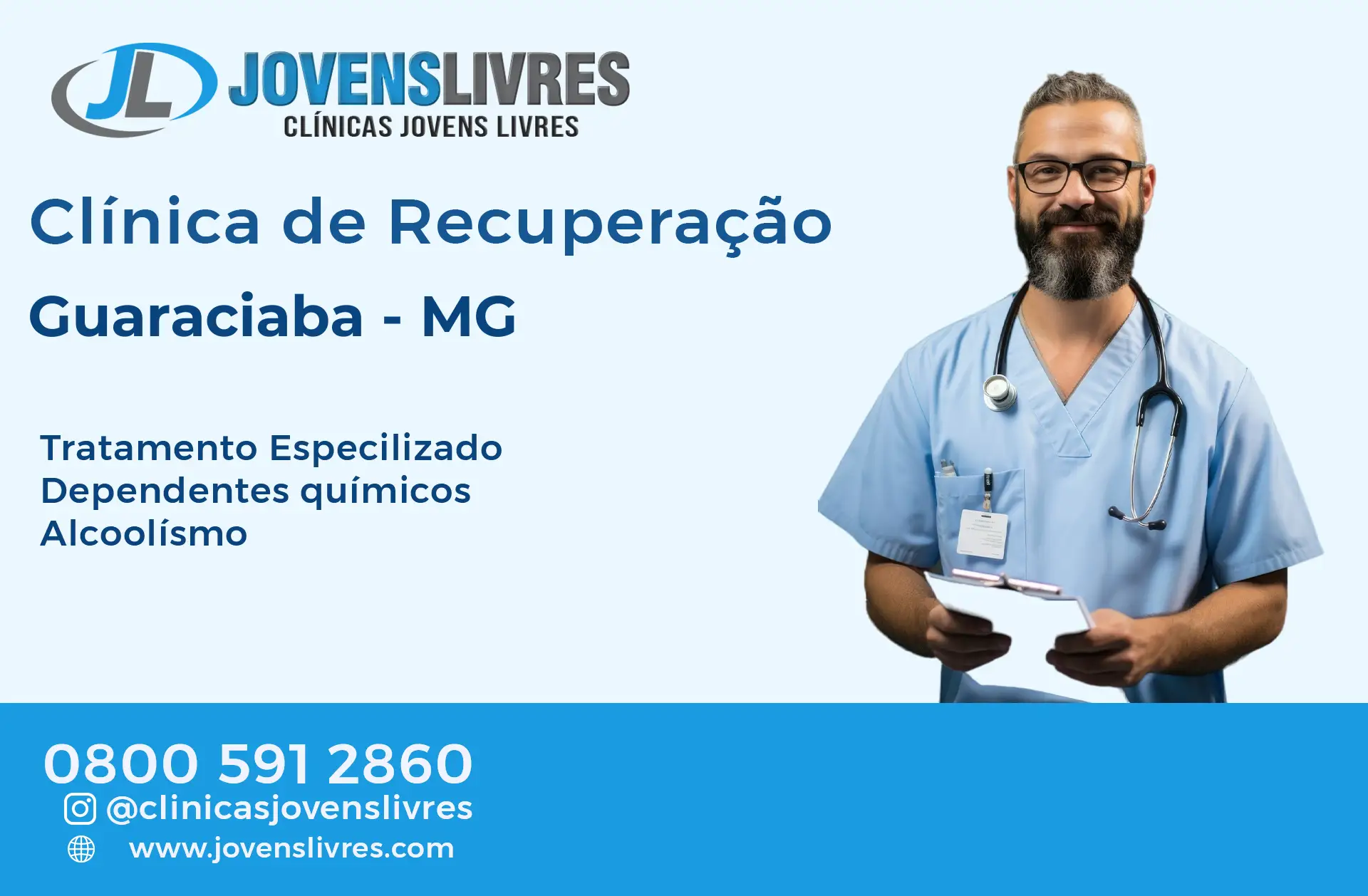 Clínica de Recuperação em Guaraciaba - MG