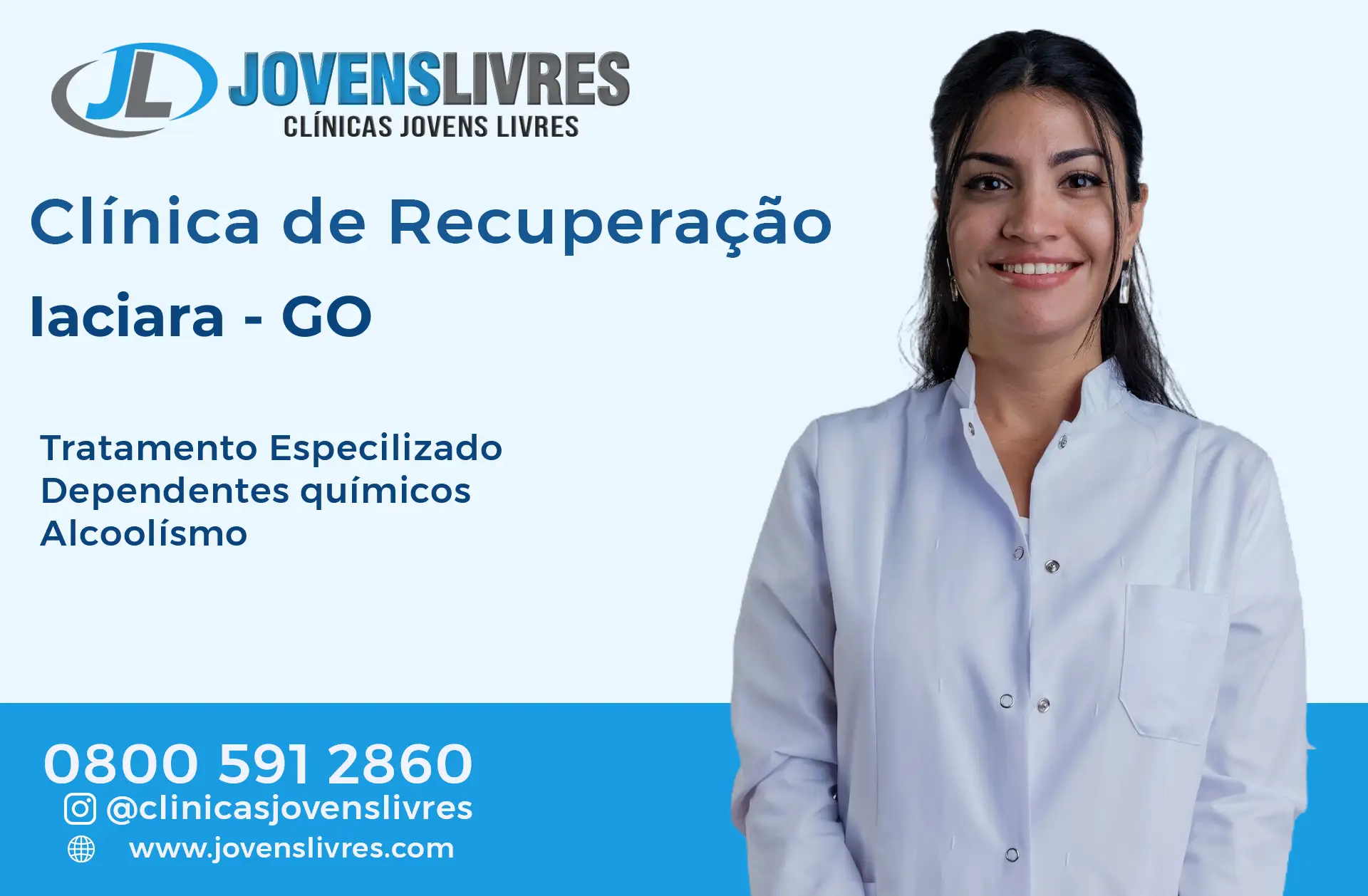 Clínica de Recuperação em Iaciara - GO